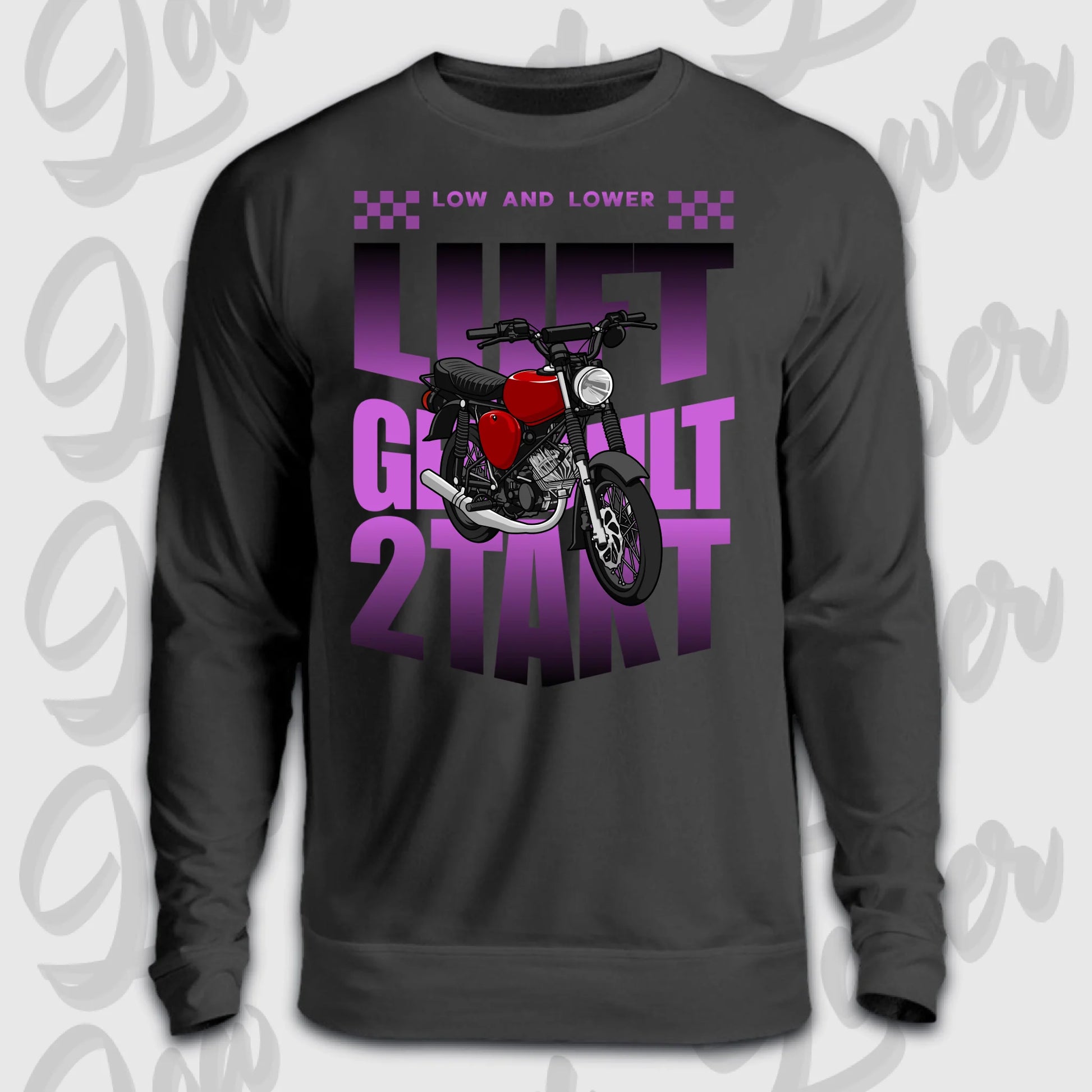 Sweater Front schwarz 