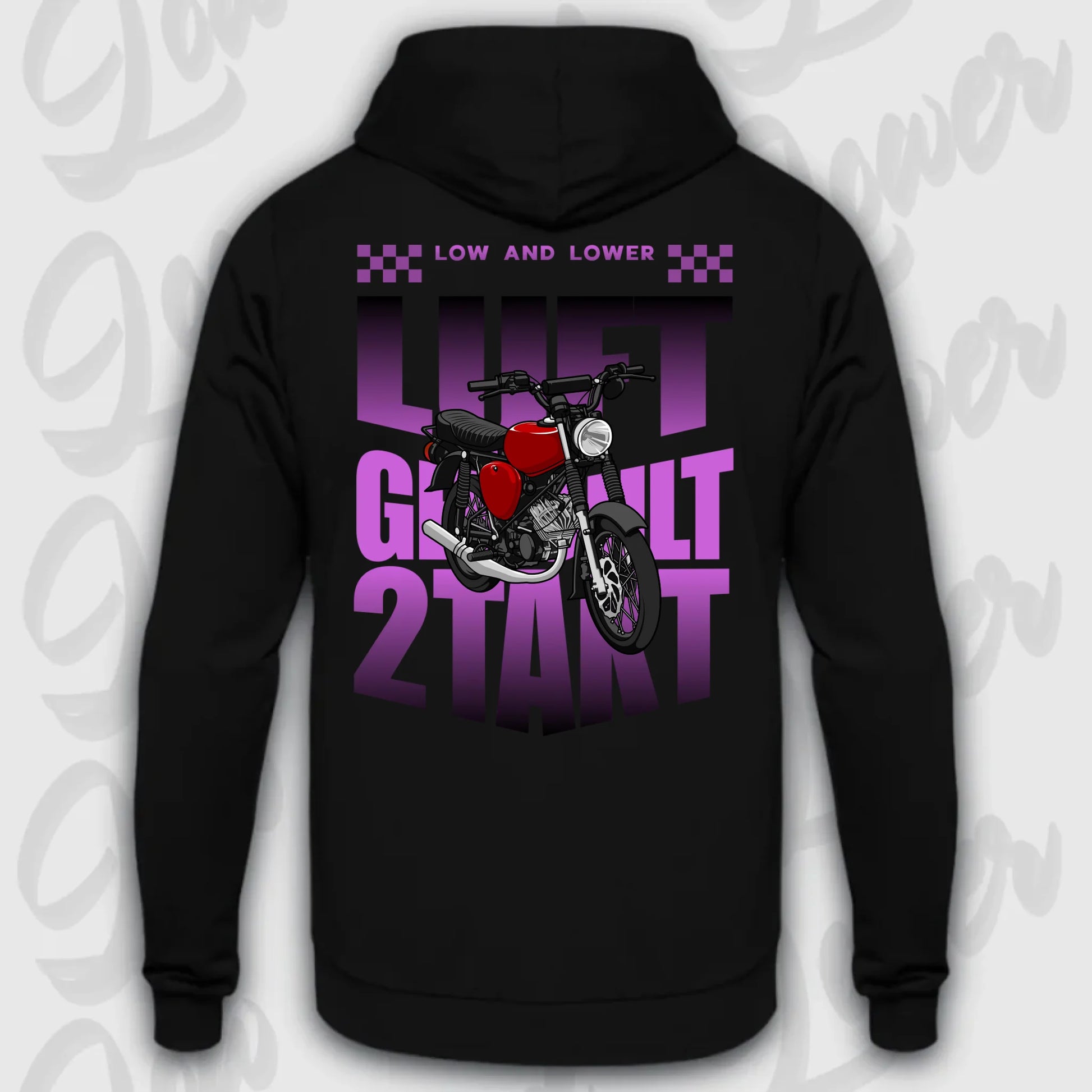 Mockup Stand hoodie teeinblue -      