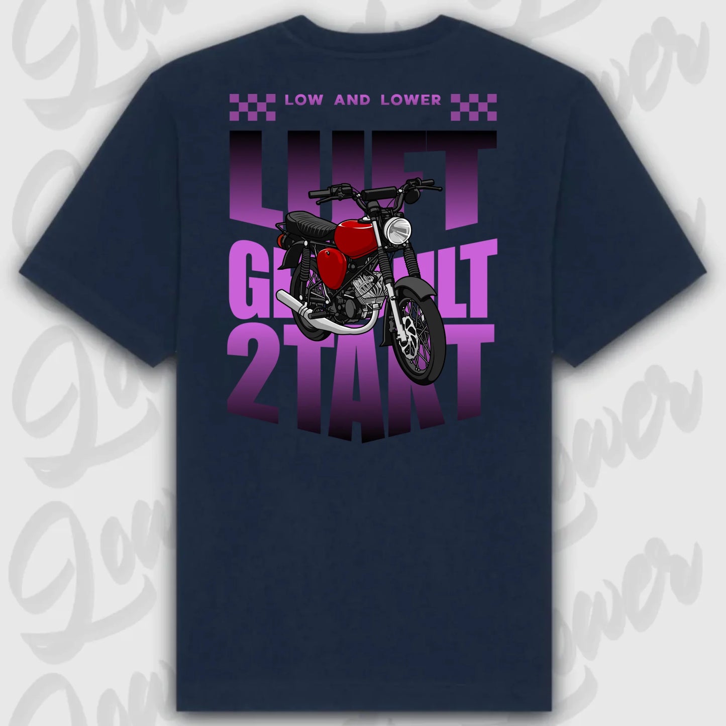 Mockup Stand shirt teeinblue - shirt 5