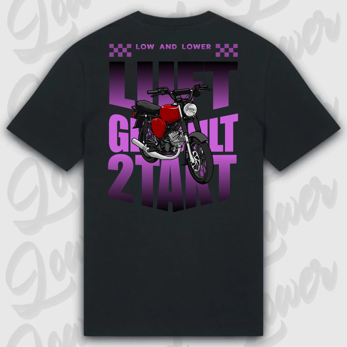 Mockup Stand shirt teeinblue - shirt Over 1