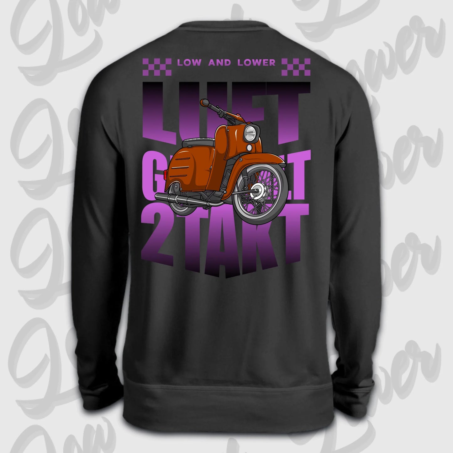 Sweater schwarz back