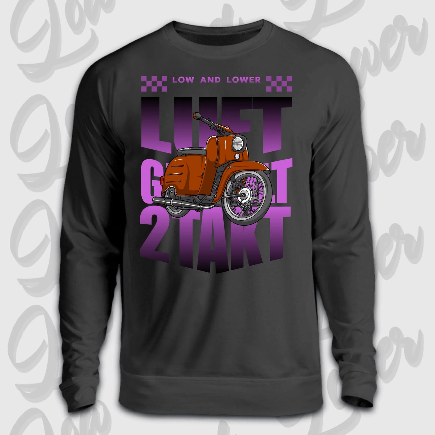 Sweater Front schwarz 