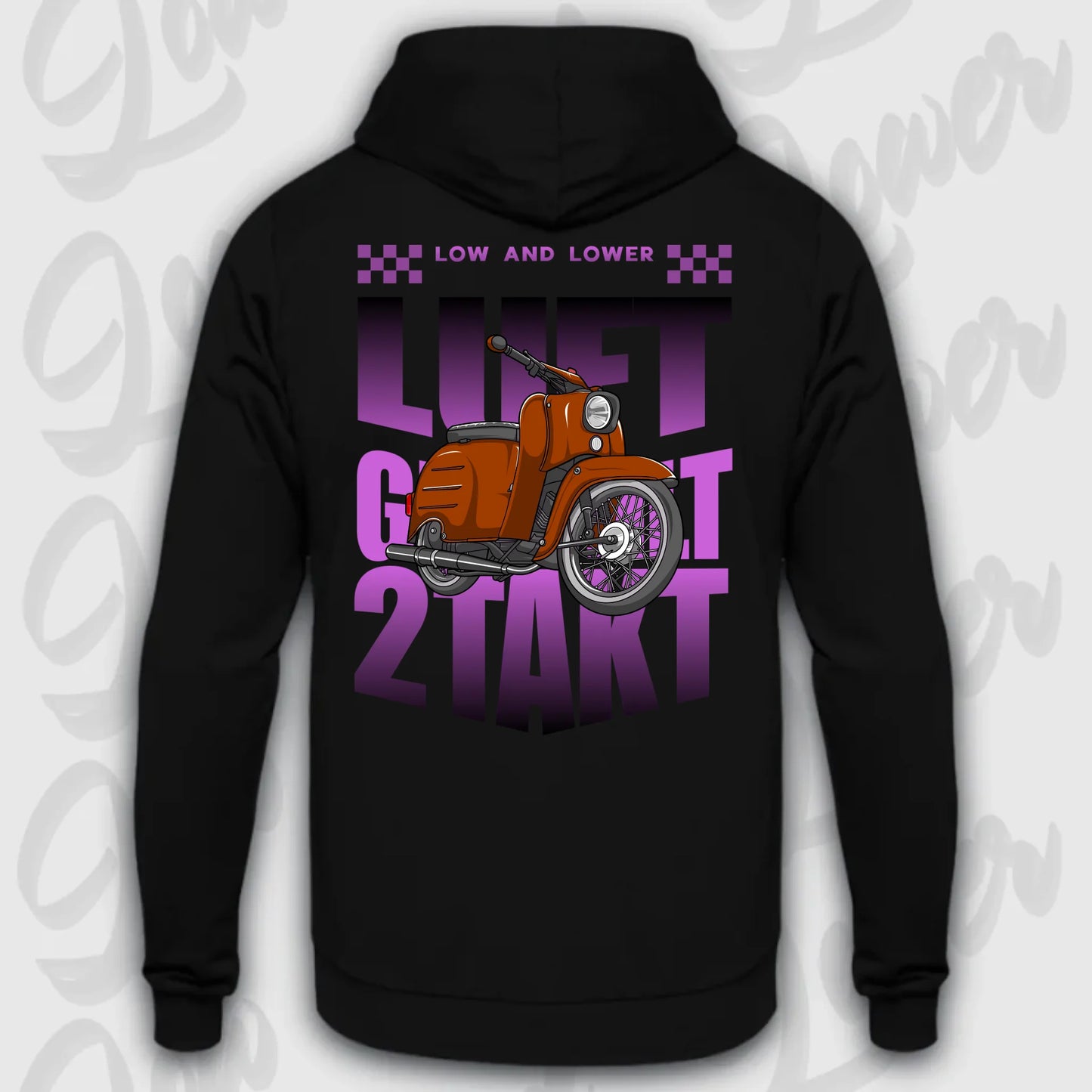 Mockup Stand hoodie teeinblue -      