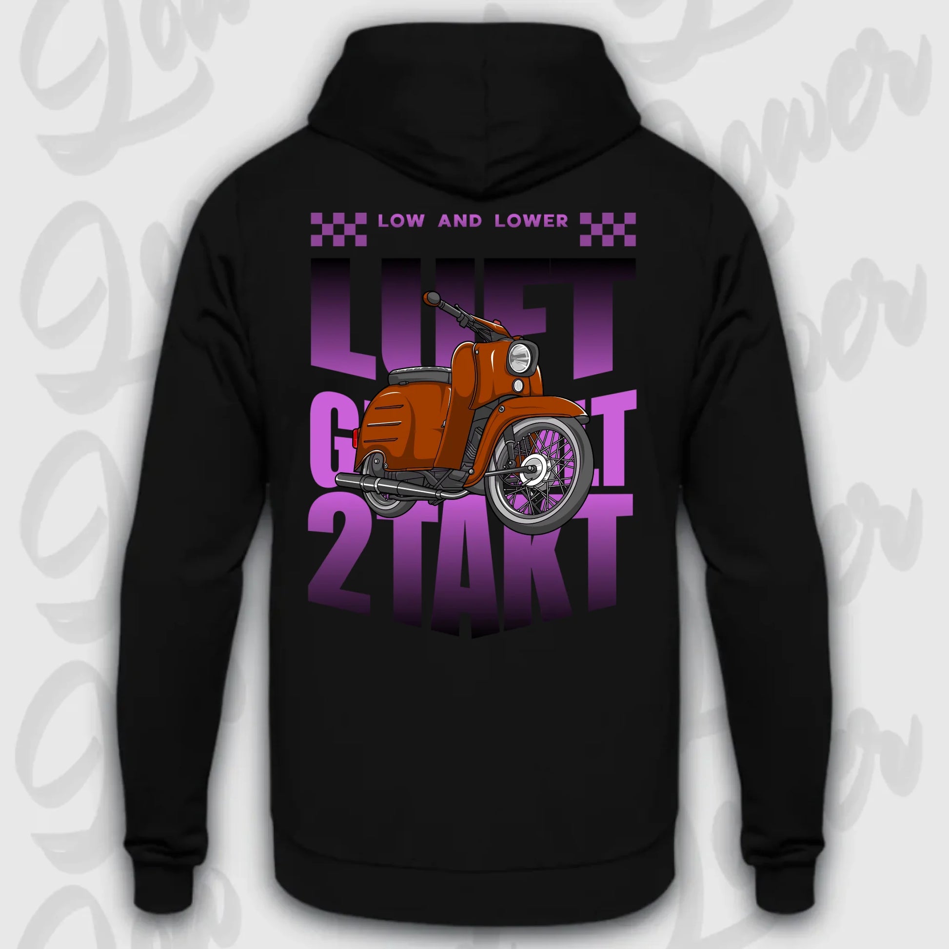 Mockup Stand hoodie teeinblue -      