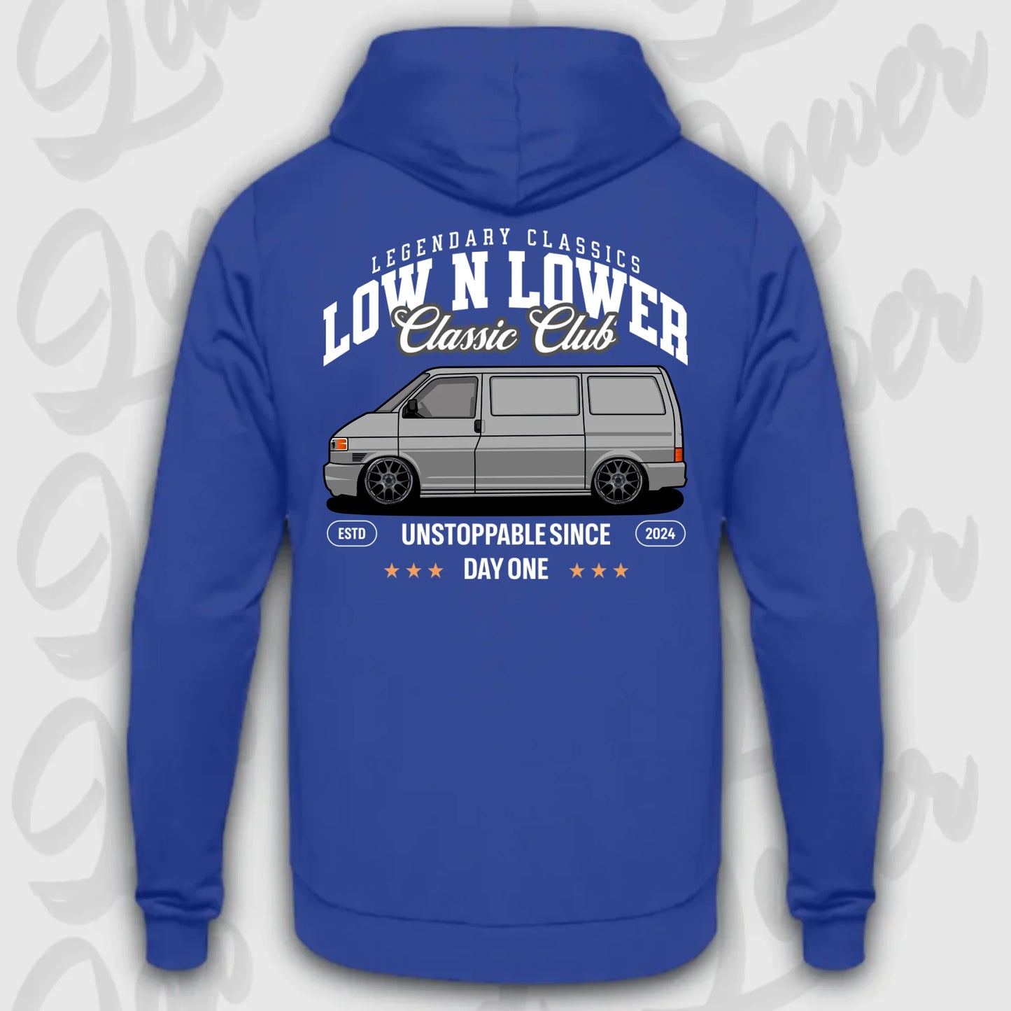 Mockup Stand hoodie teeinblue - shirt 5