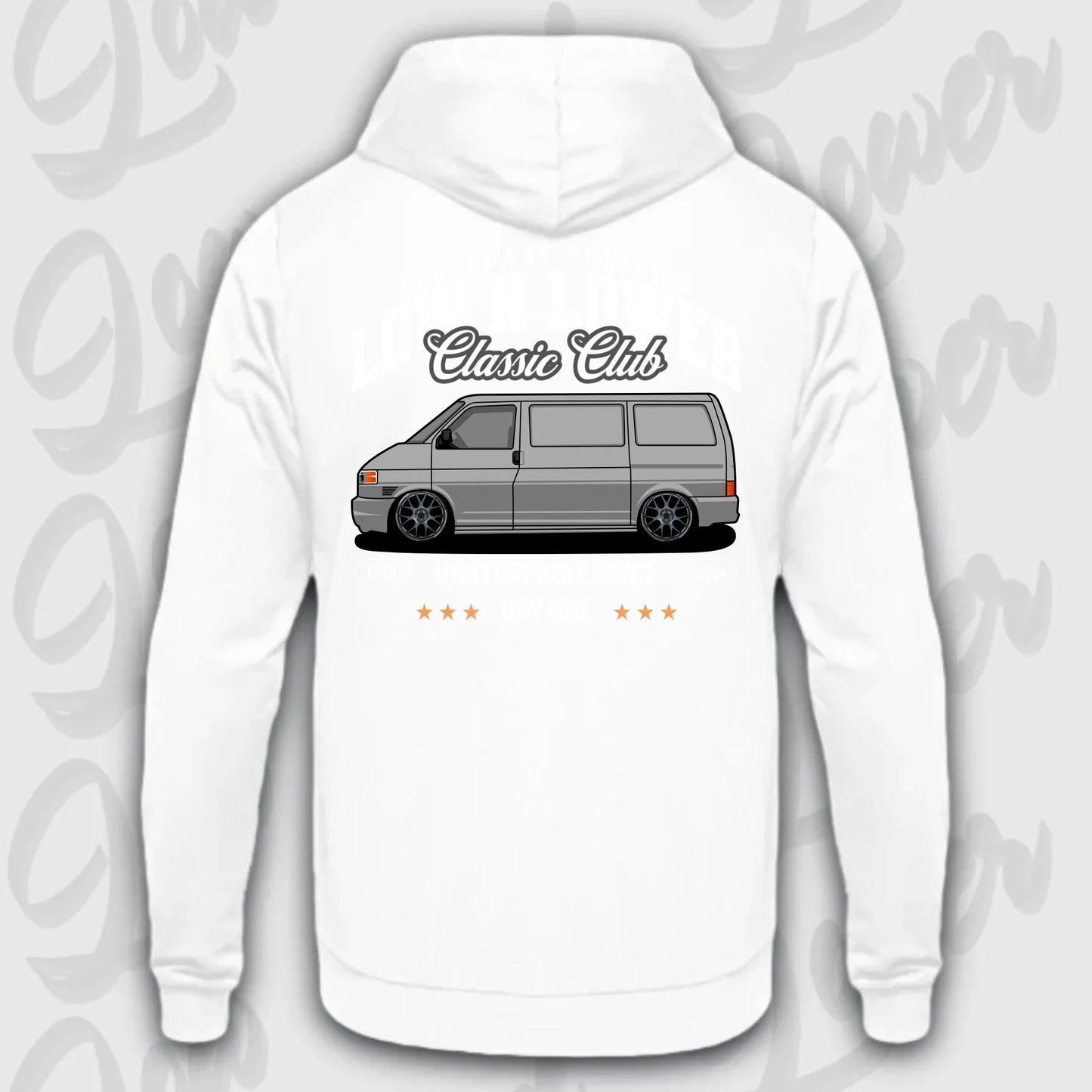 Mockup Stand hoodie teeinblue - Shirt stand 2