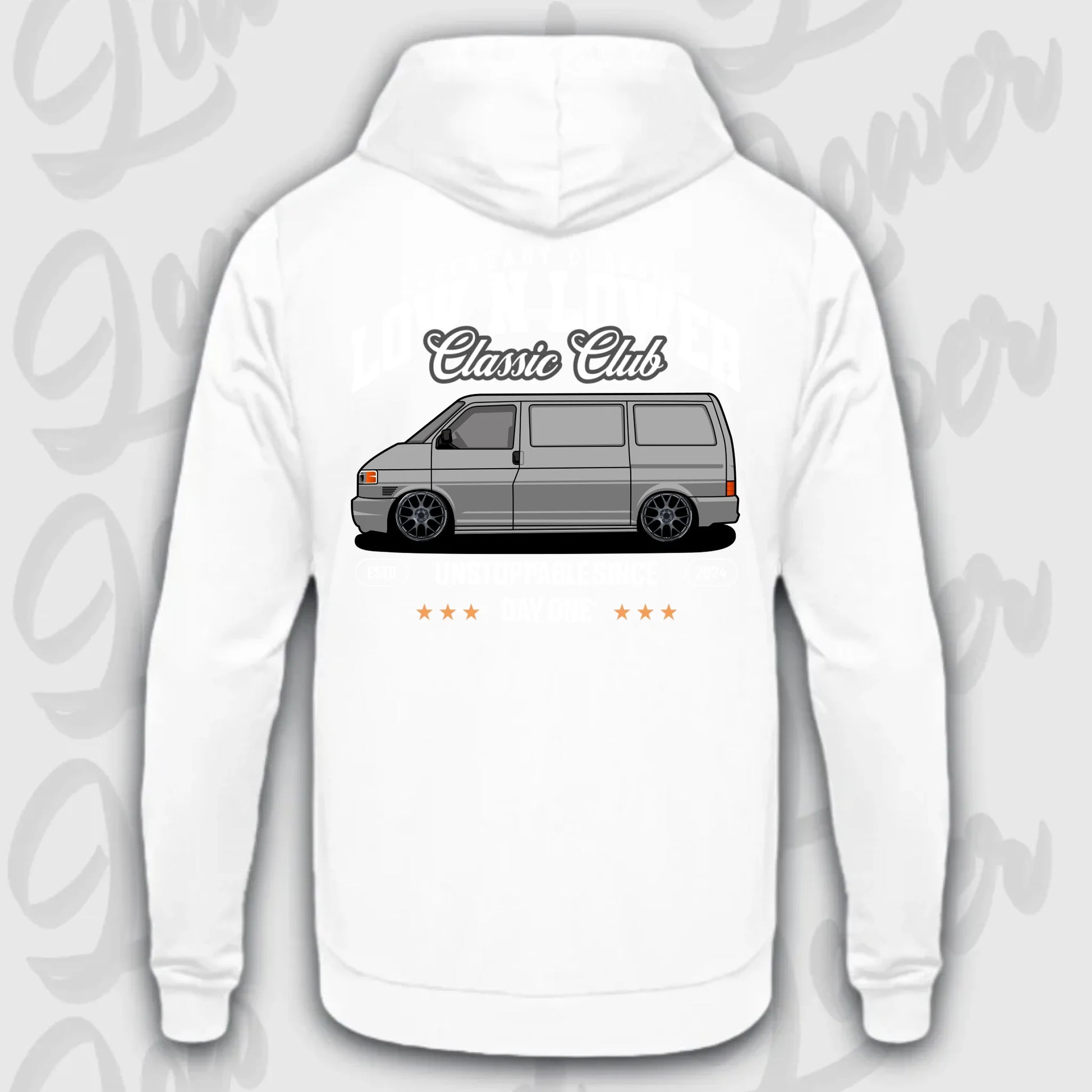 Mockup Stand hoodie teeinblue - Shirt stand 2