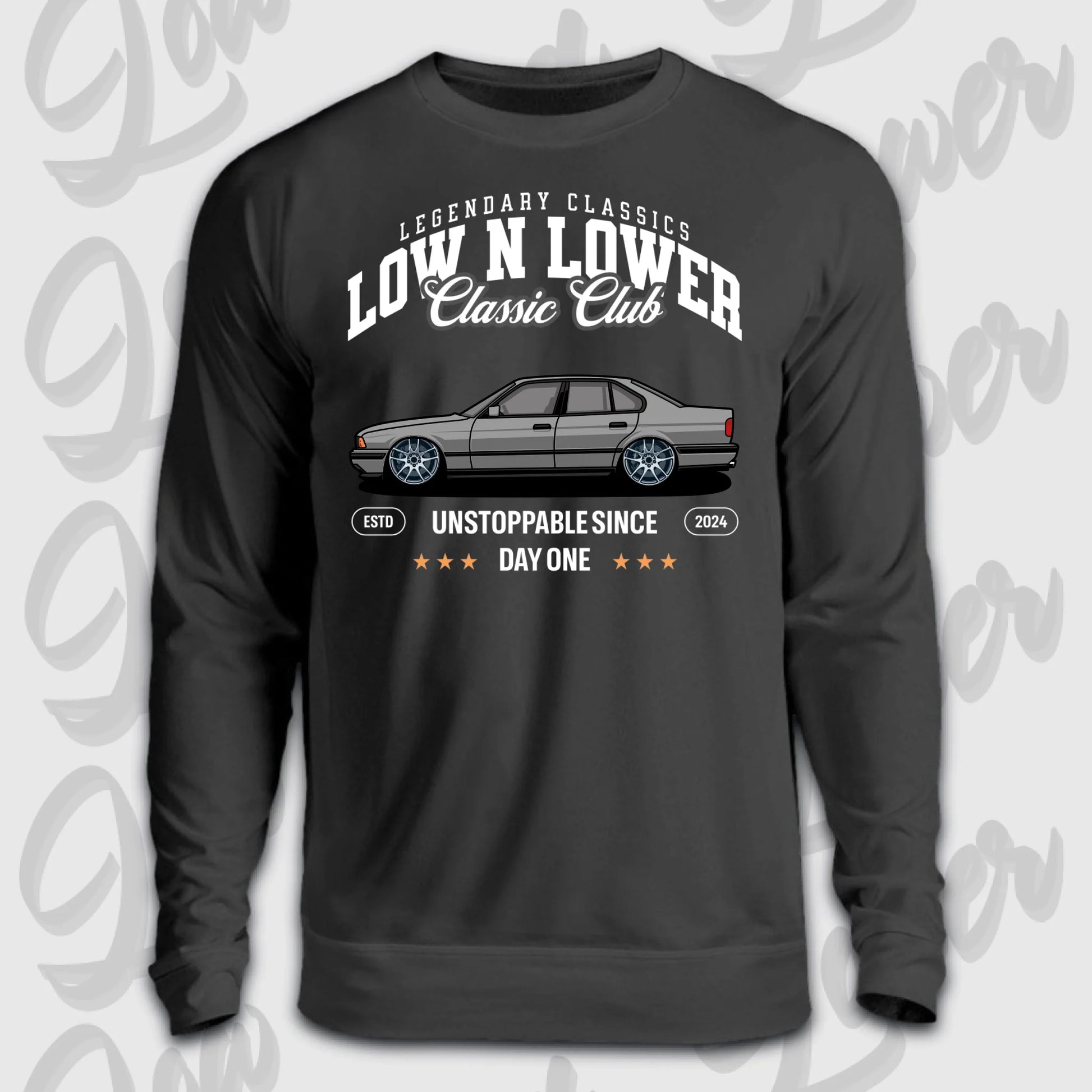 Sweater Front schwarz 