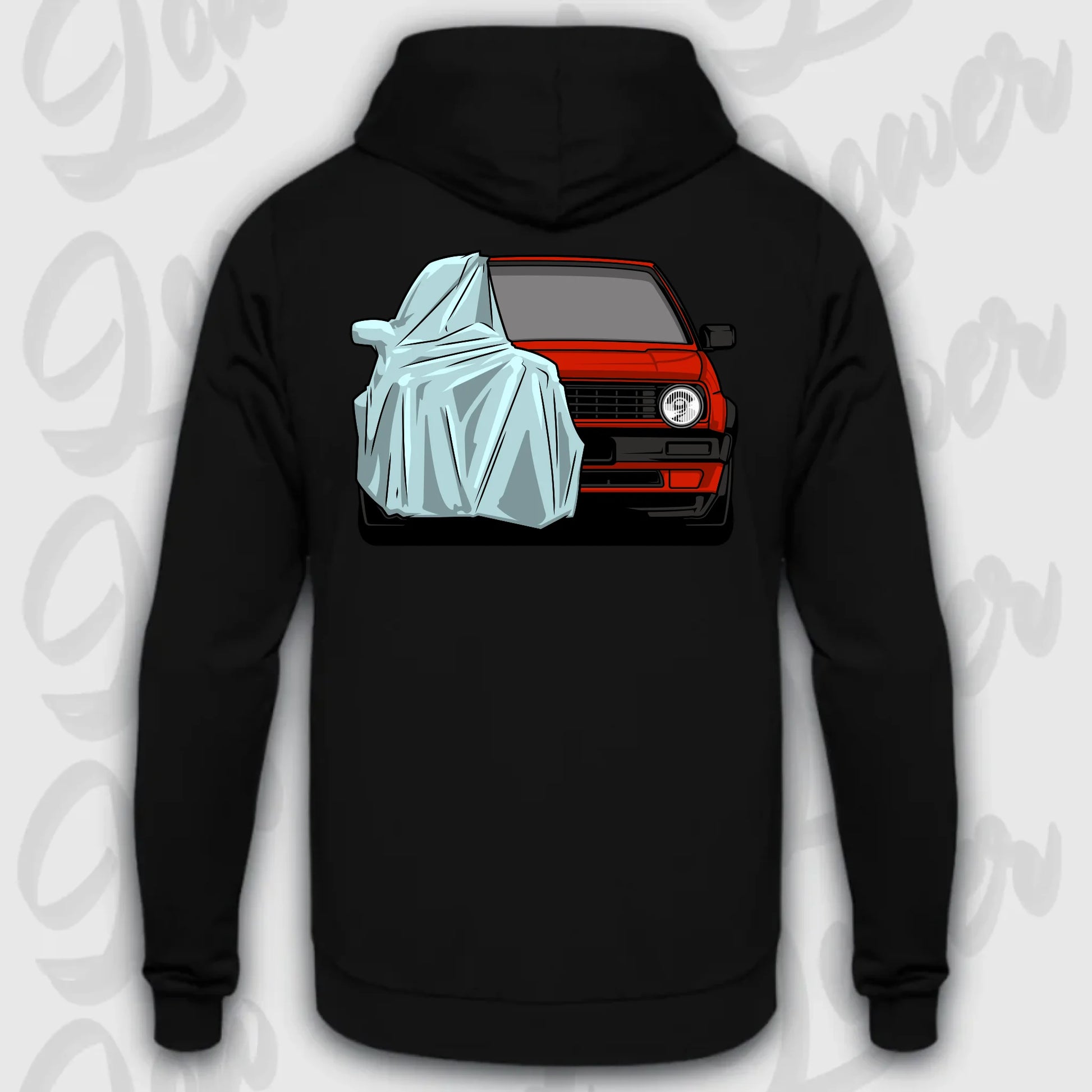 Mockup Stand hoodie teeinblue -      