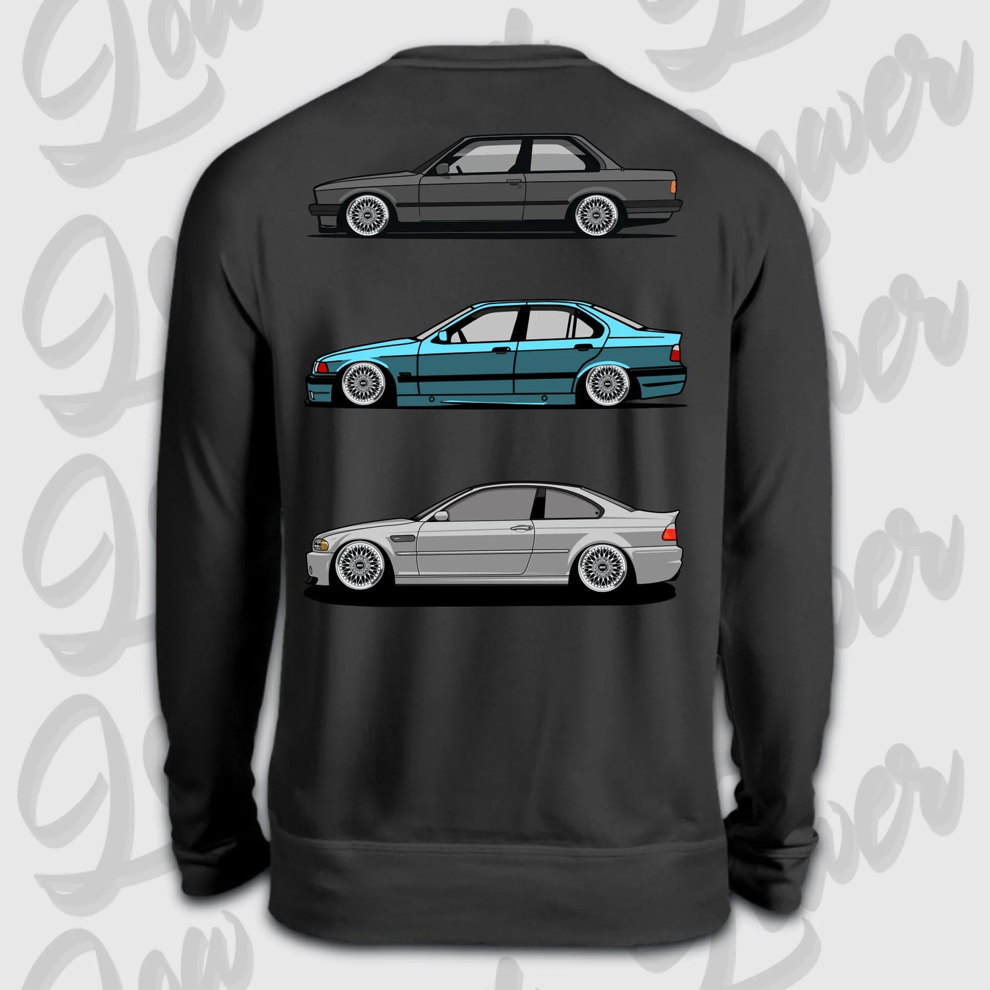 Sweater schwarz back