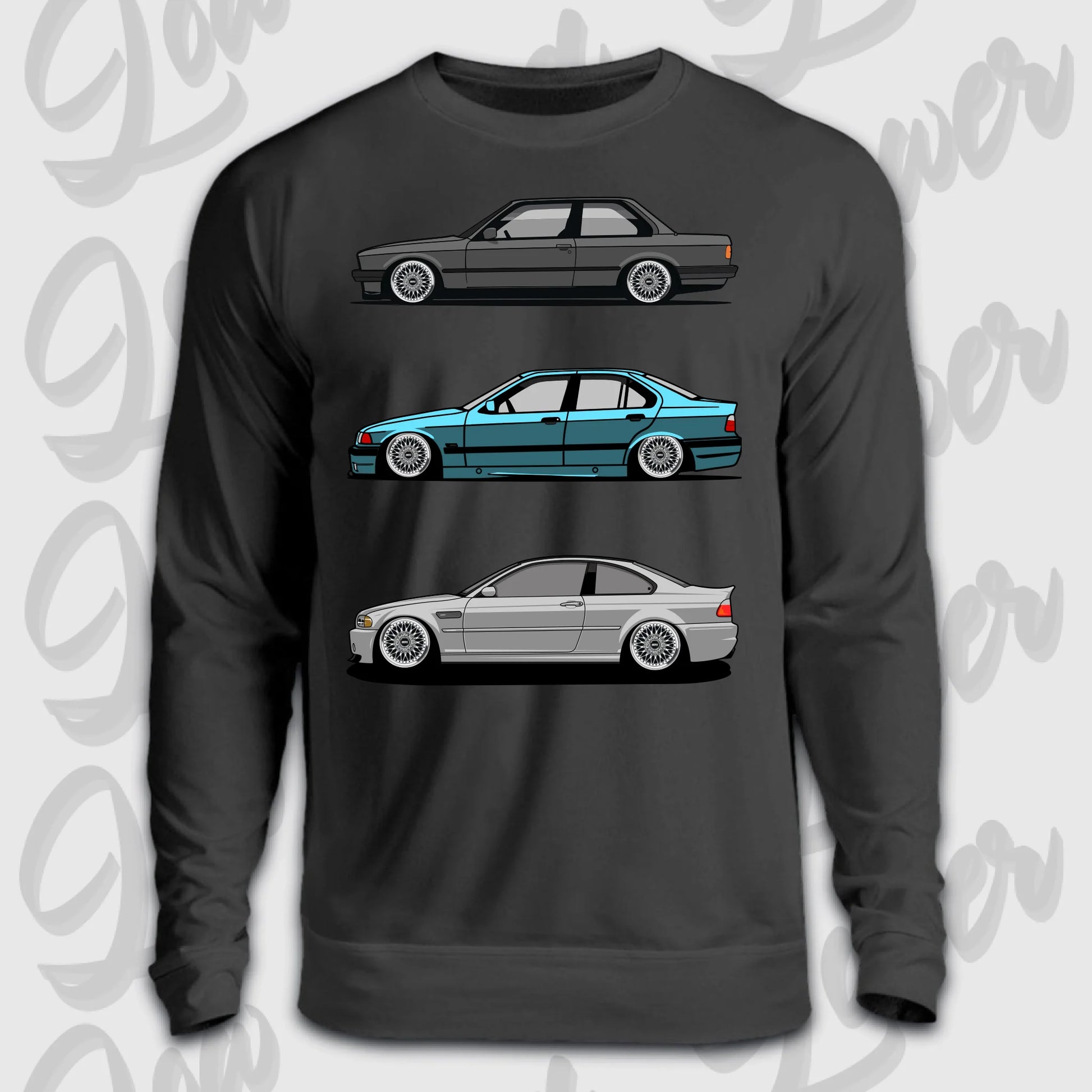 Sweater Front schwarz 