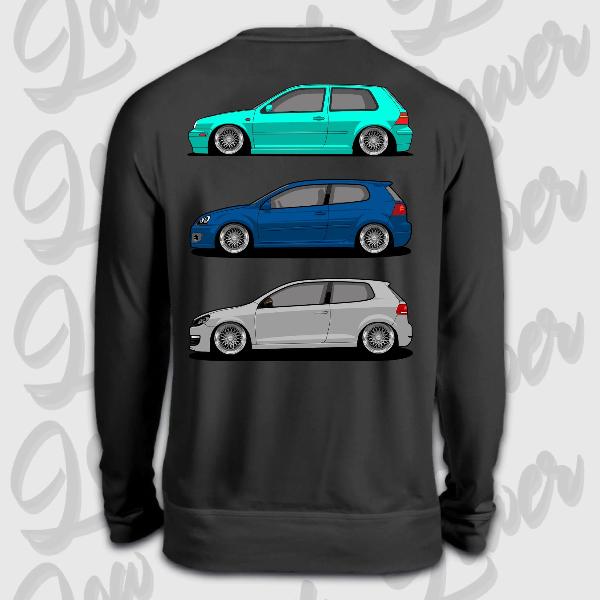 Sweater schwarz back