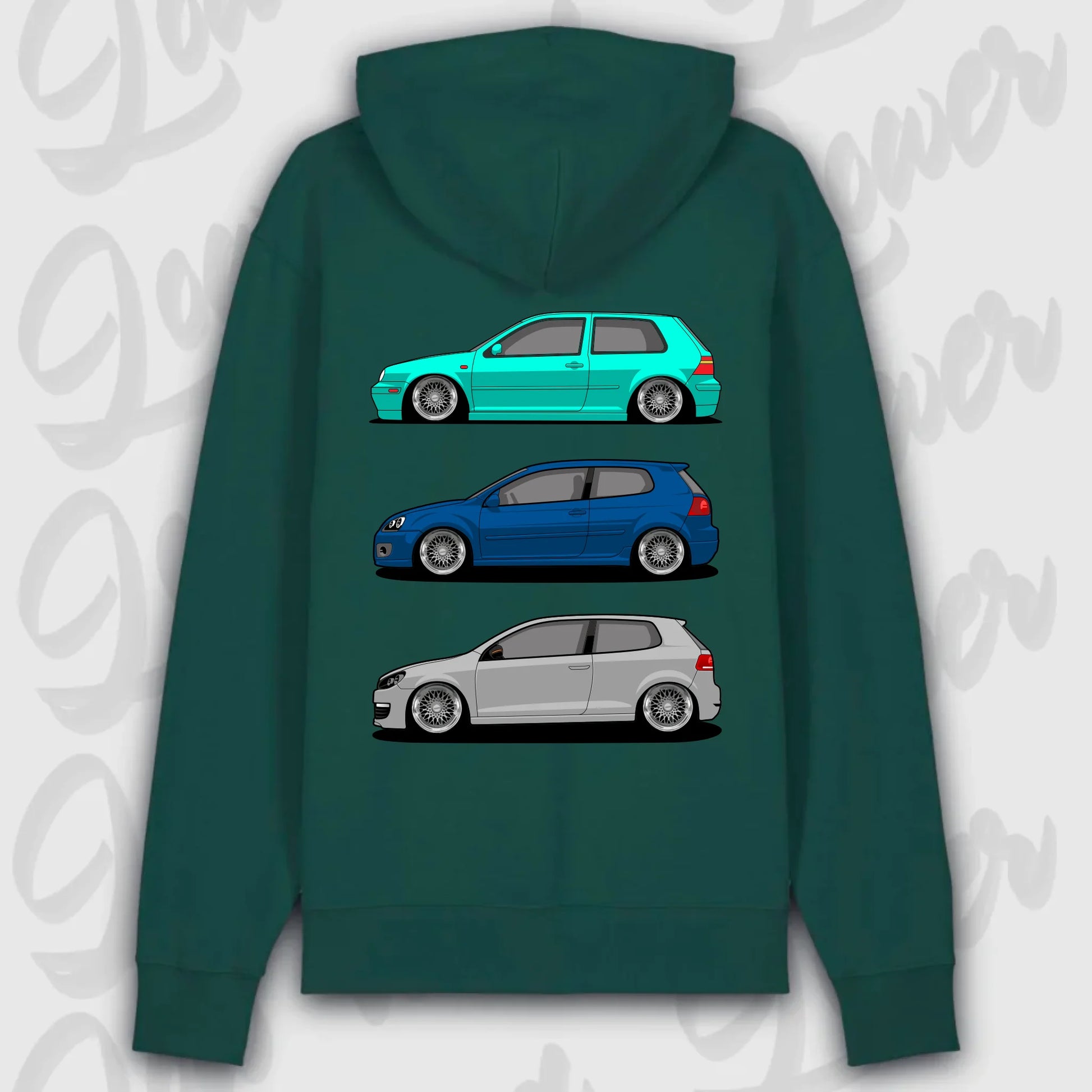 Mockup Premium Hoodie teeinblue - Shirt 4