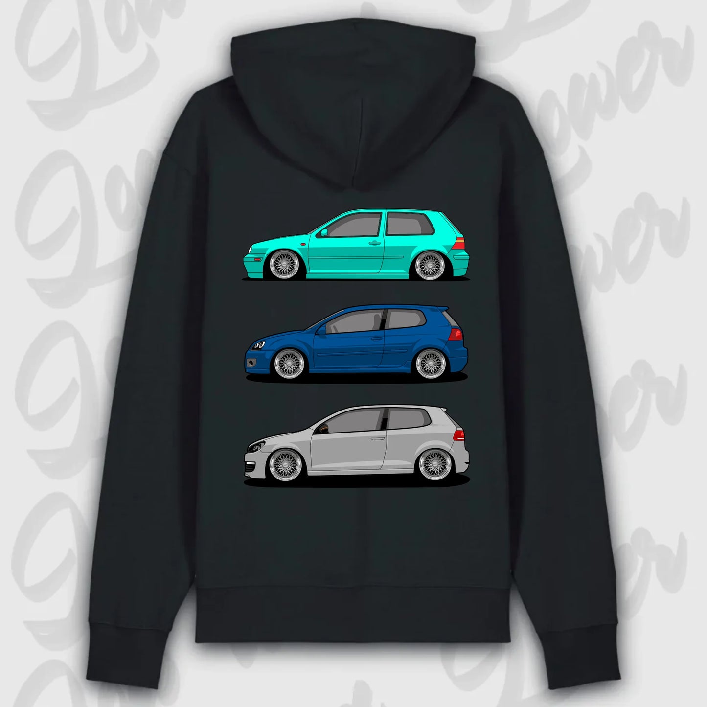 Mockup Premium Hoodie teeinblue -      