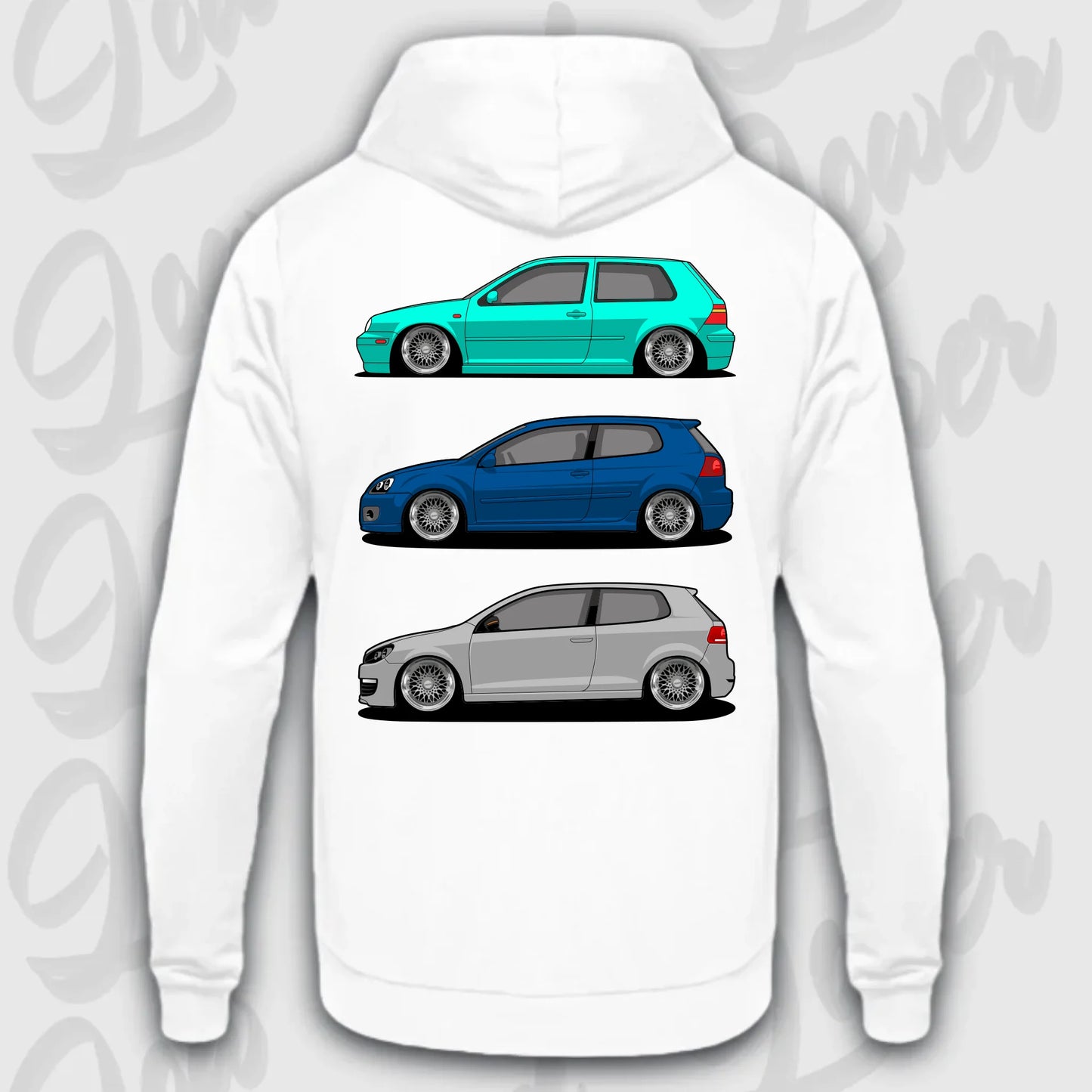 Mockup Stand hoodie teeinblue - Shirt stand 2