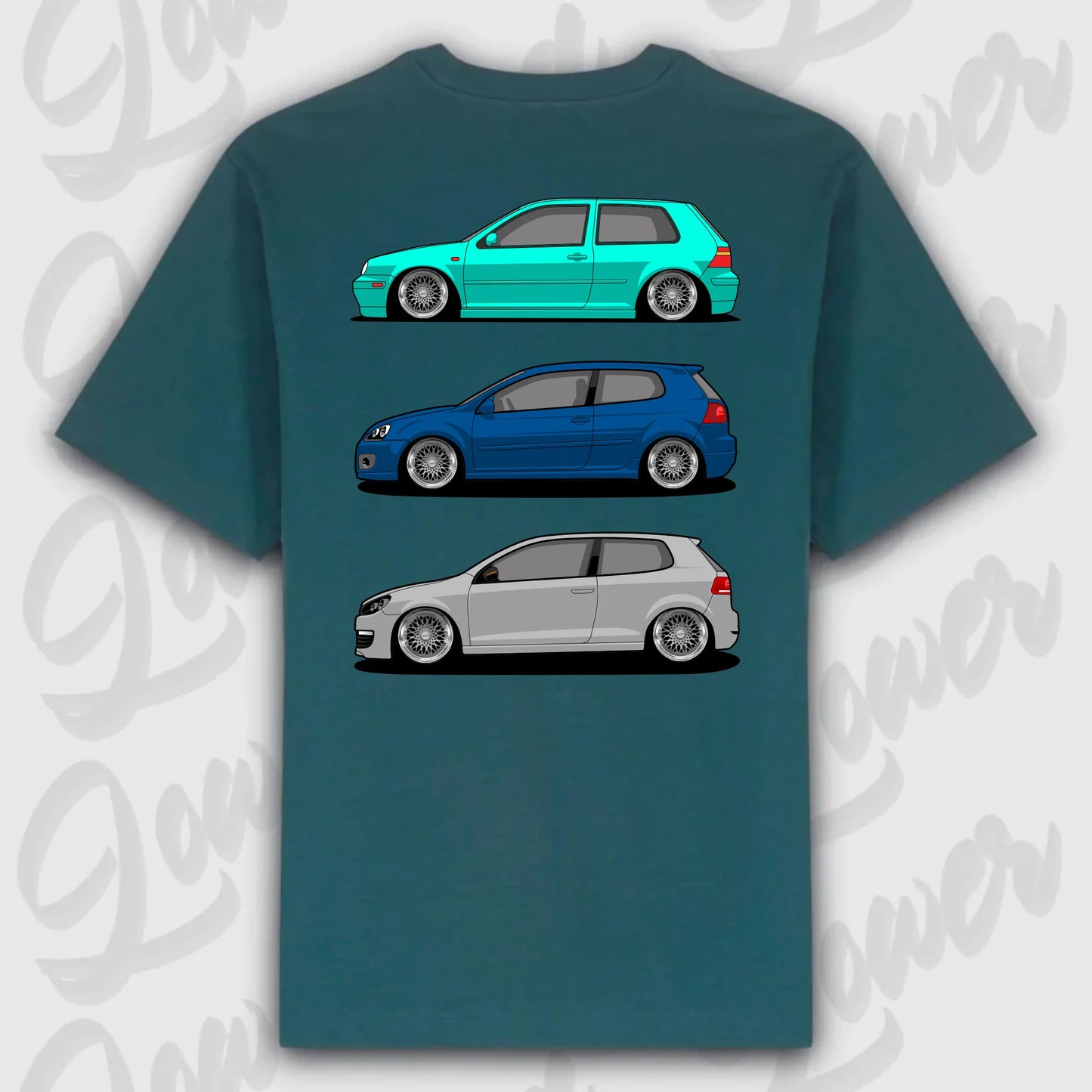 Mockup Oversize shirt teeinblue - shirt Over 1