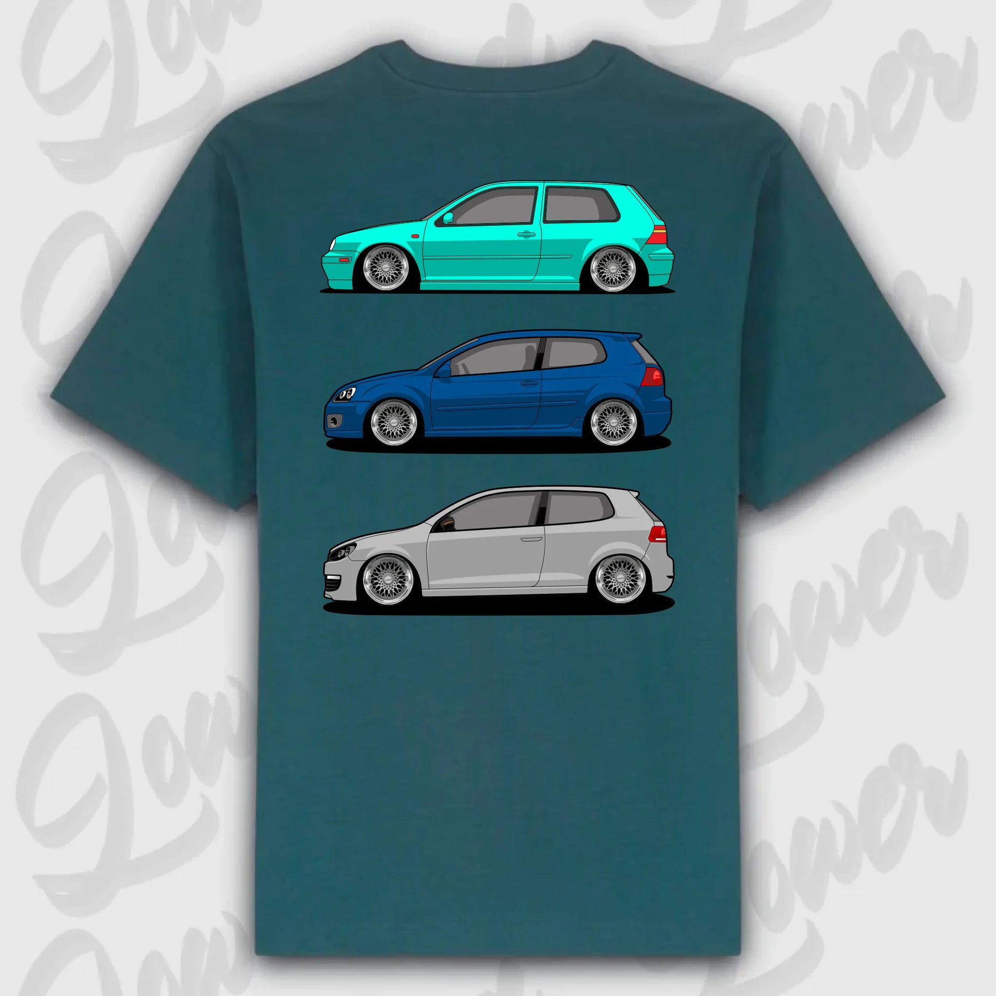 Mockup Oversize shirt teeinblue - shirt Over 1