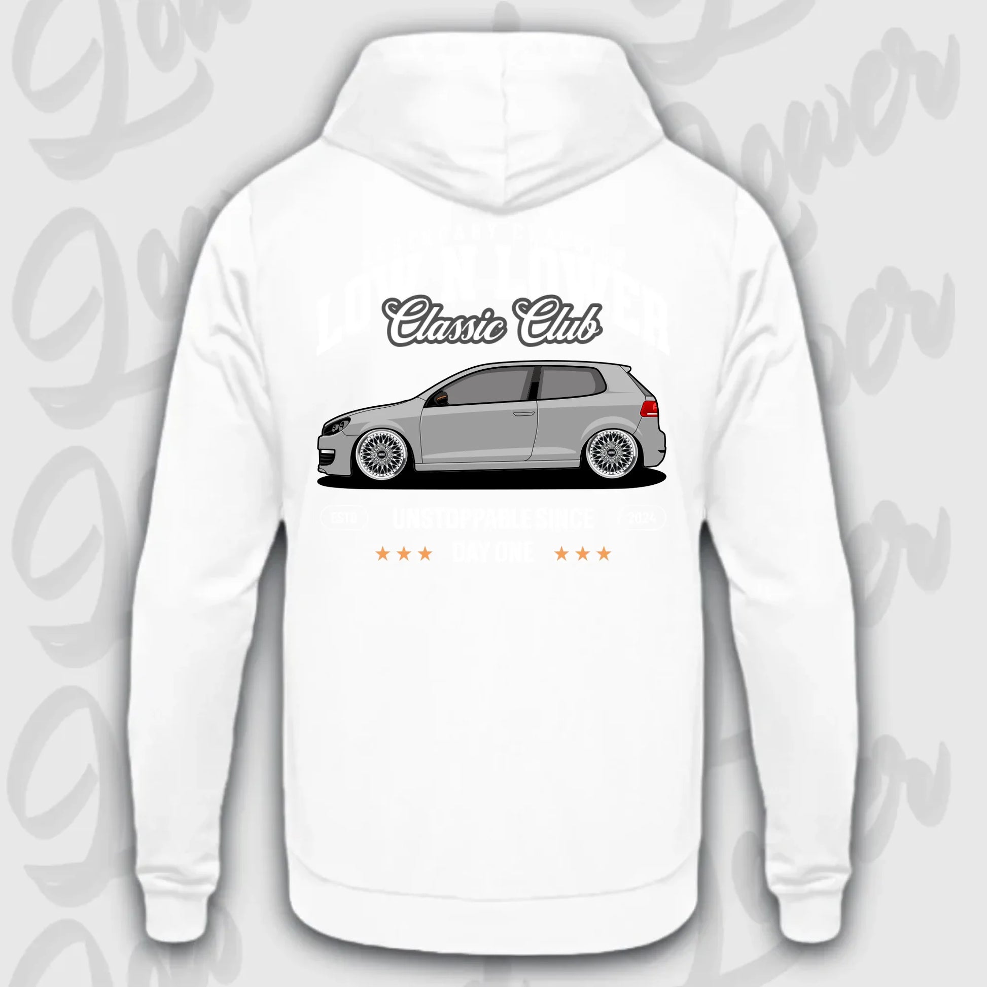 Mockup Stand hoodie teeinblue - Shirt stand 2