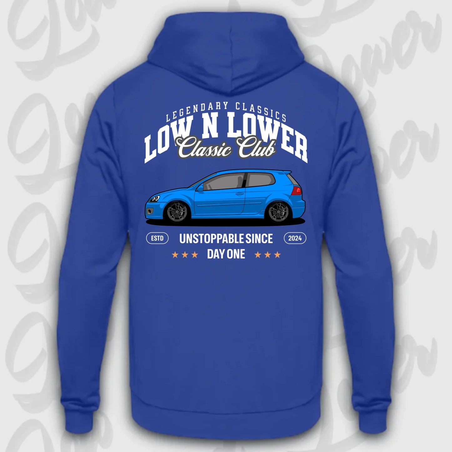 Mockup Stand hoodie teeinblue - shirt 5