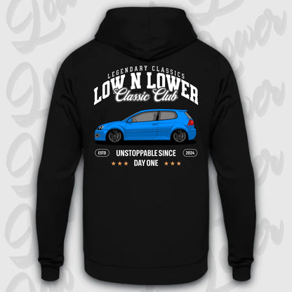 Mockup Stand hoodie teeinblue -      