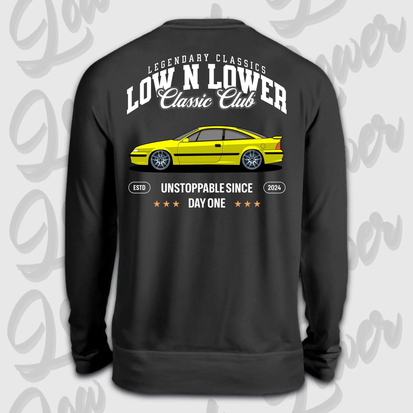 Sweater schwarz back