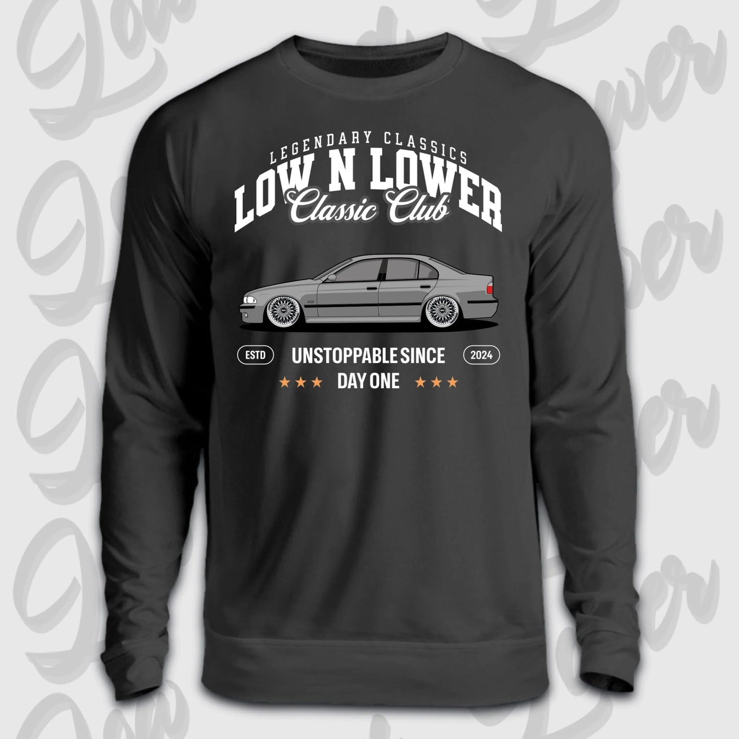 Sweater Front schwarz 