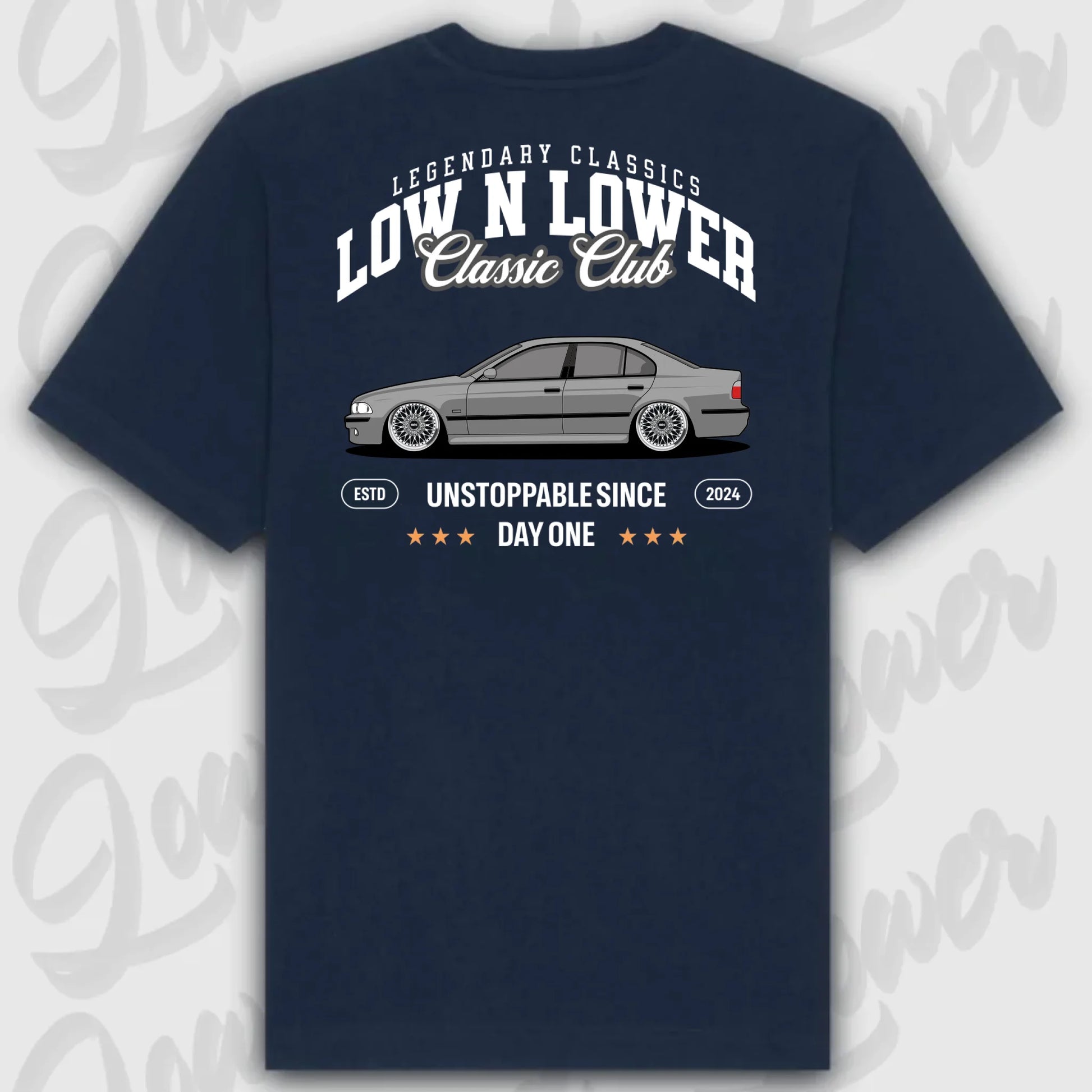 Mockup Stand shirt teeinblue - shirt 5