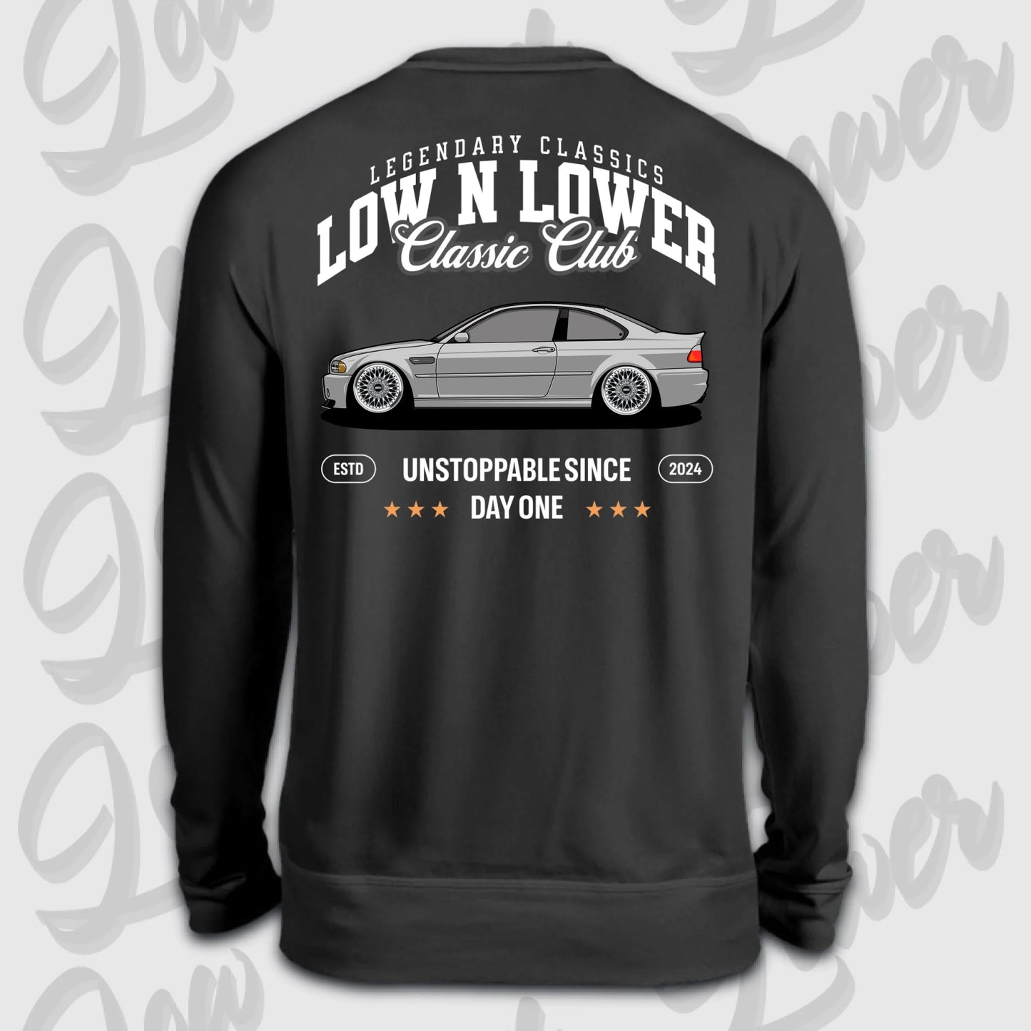 Sweater schwarz back