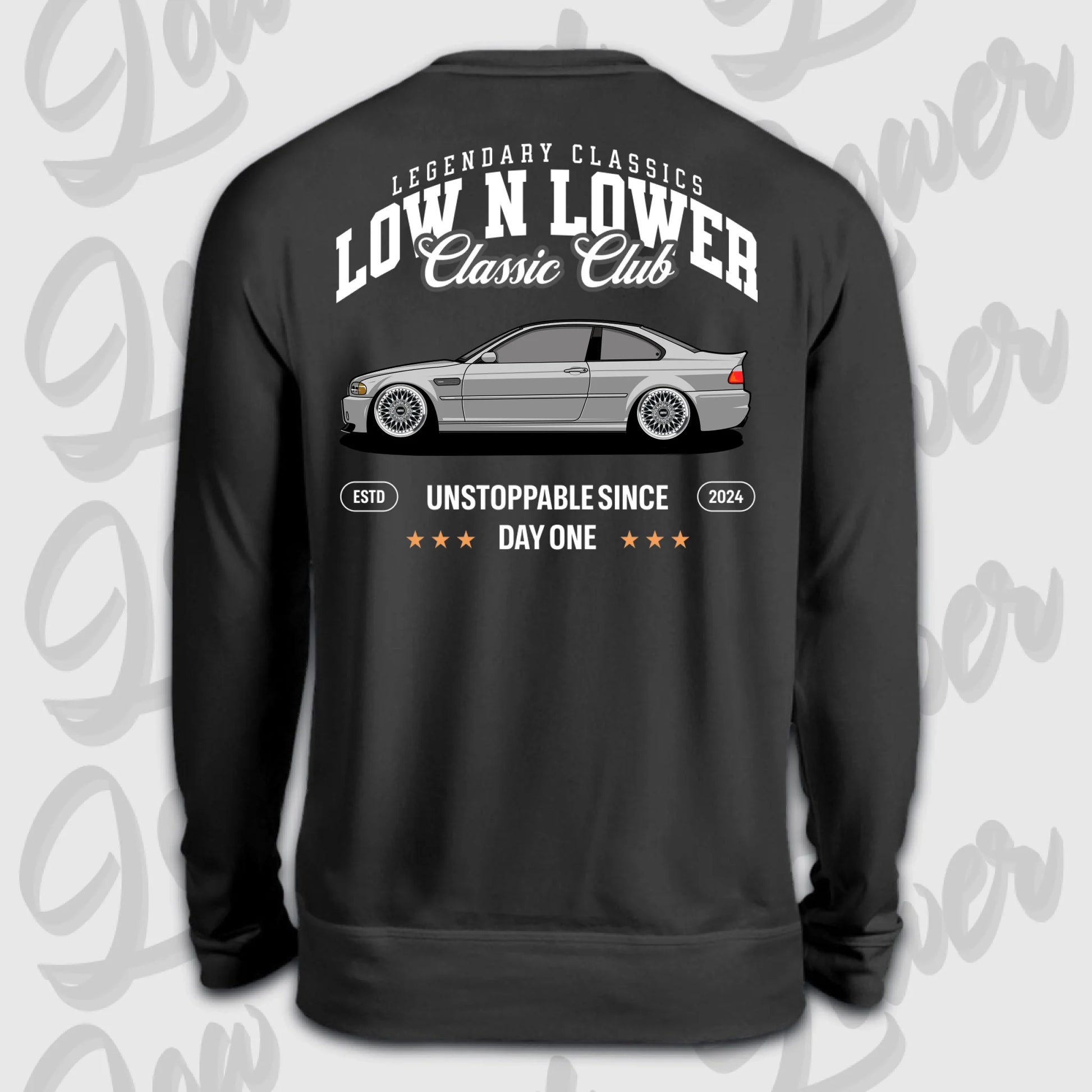 Sweater schwarz back