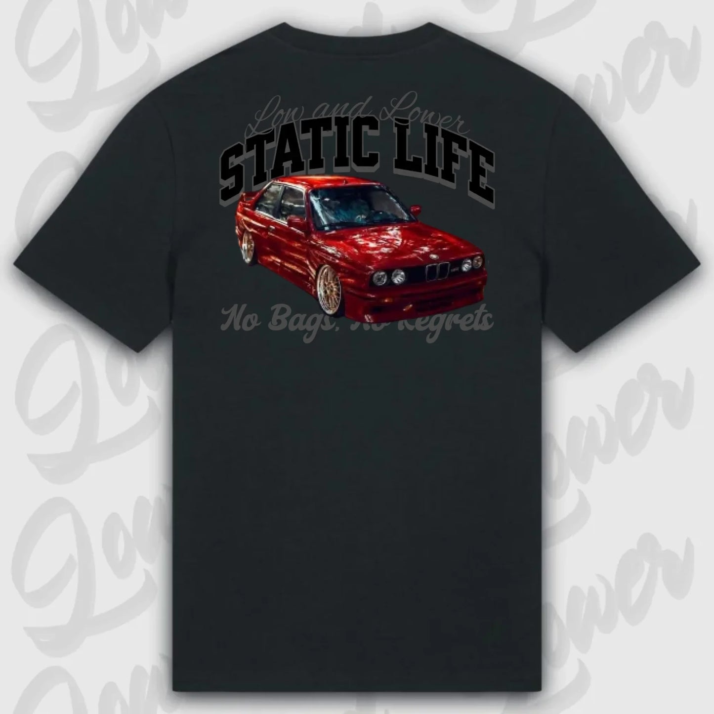 Mockup Stand shirt teeinblue - shirt Over 1