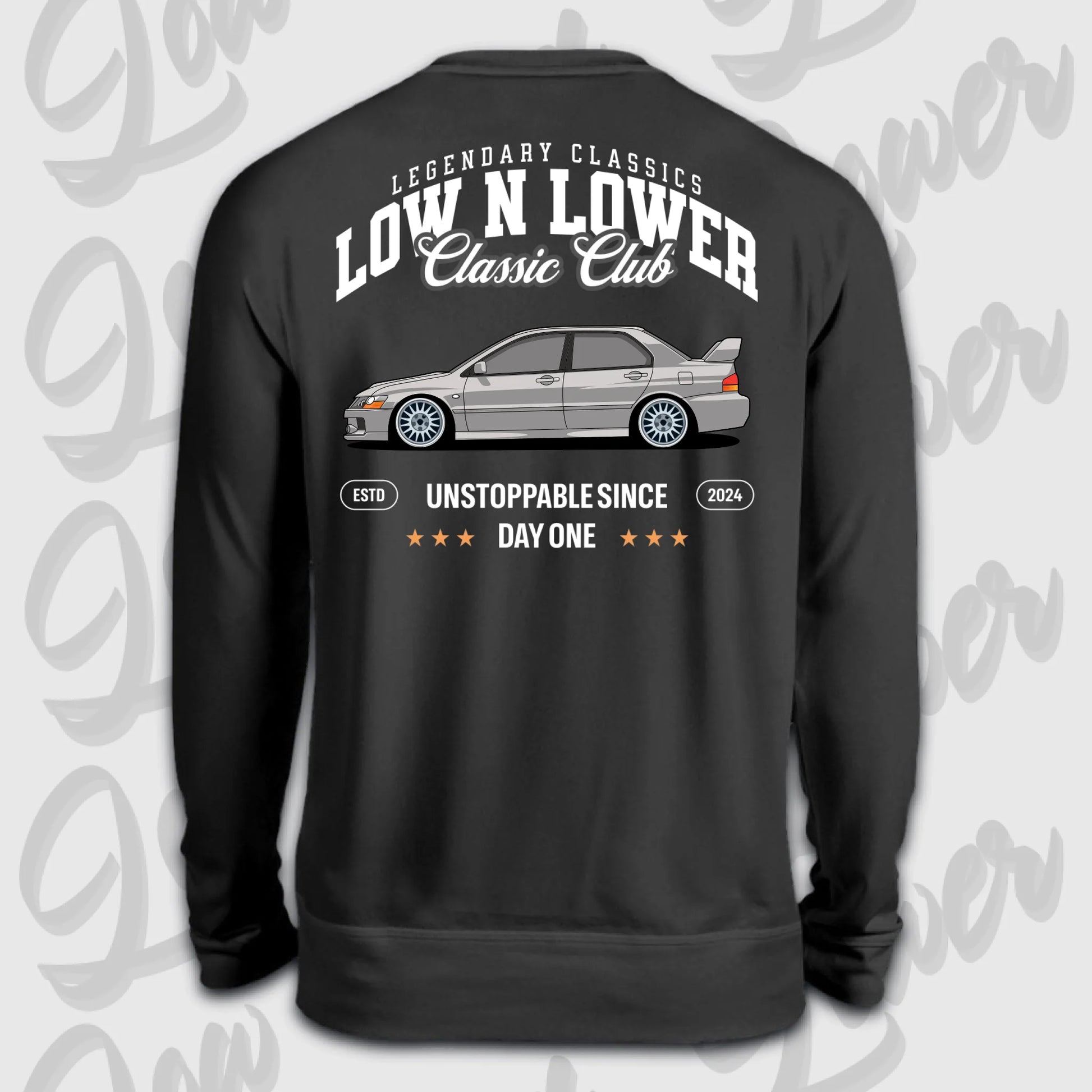 Sweater schwarz back