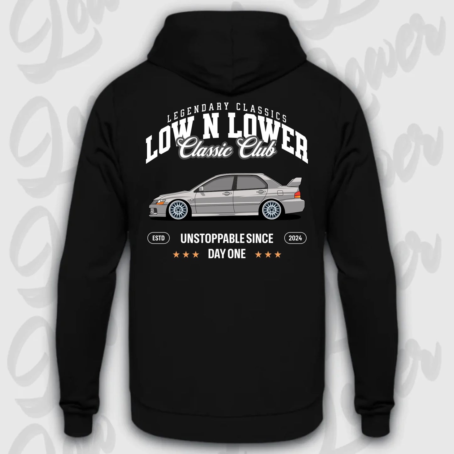 Mockup Stand hoodie teeinblue -      