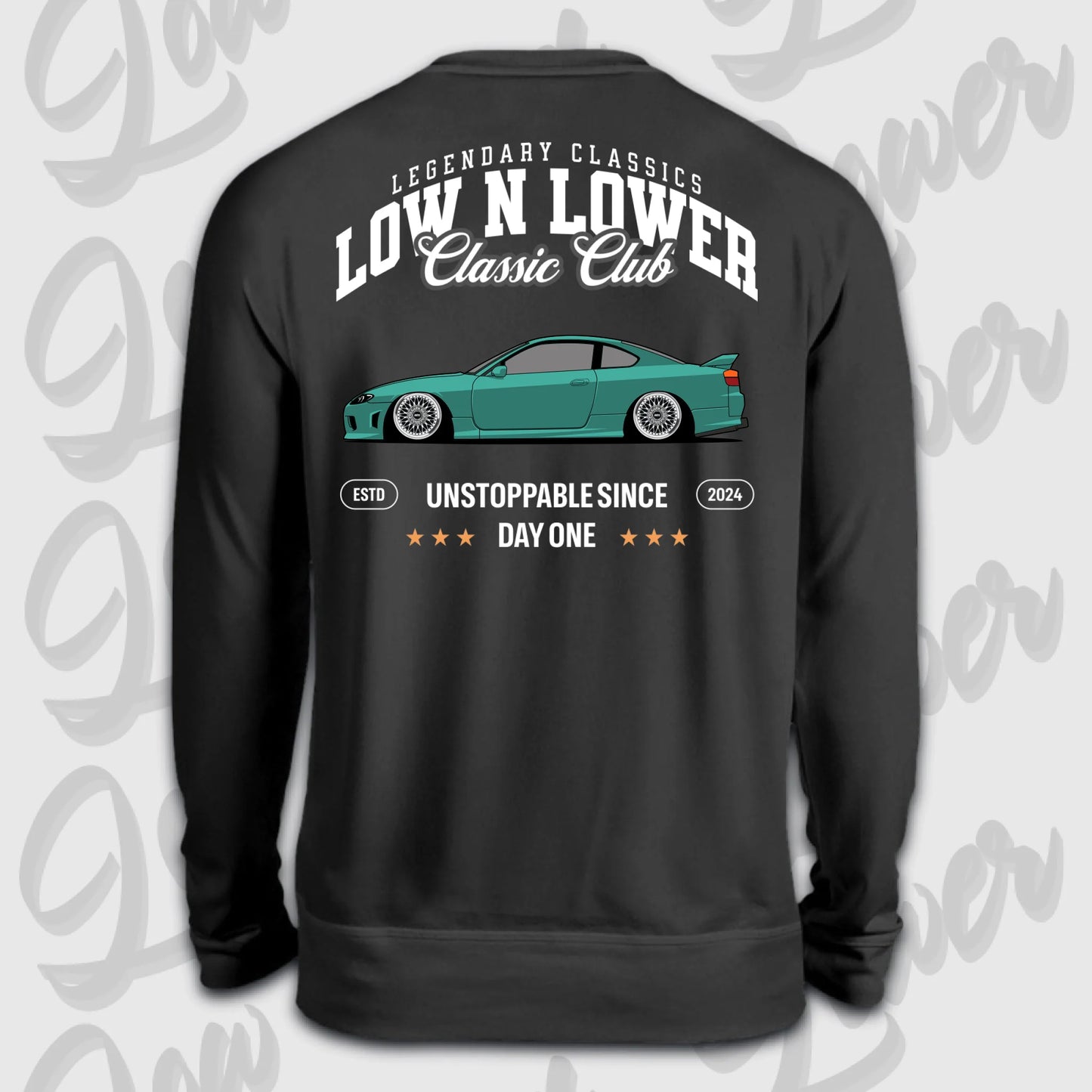 Sweater schwarz back