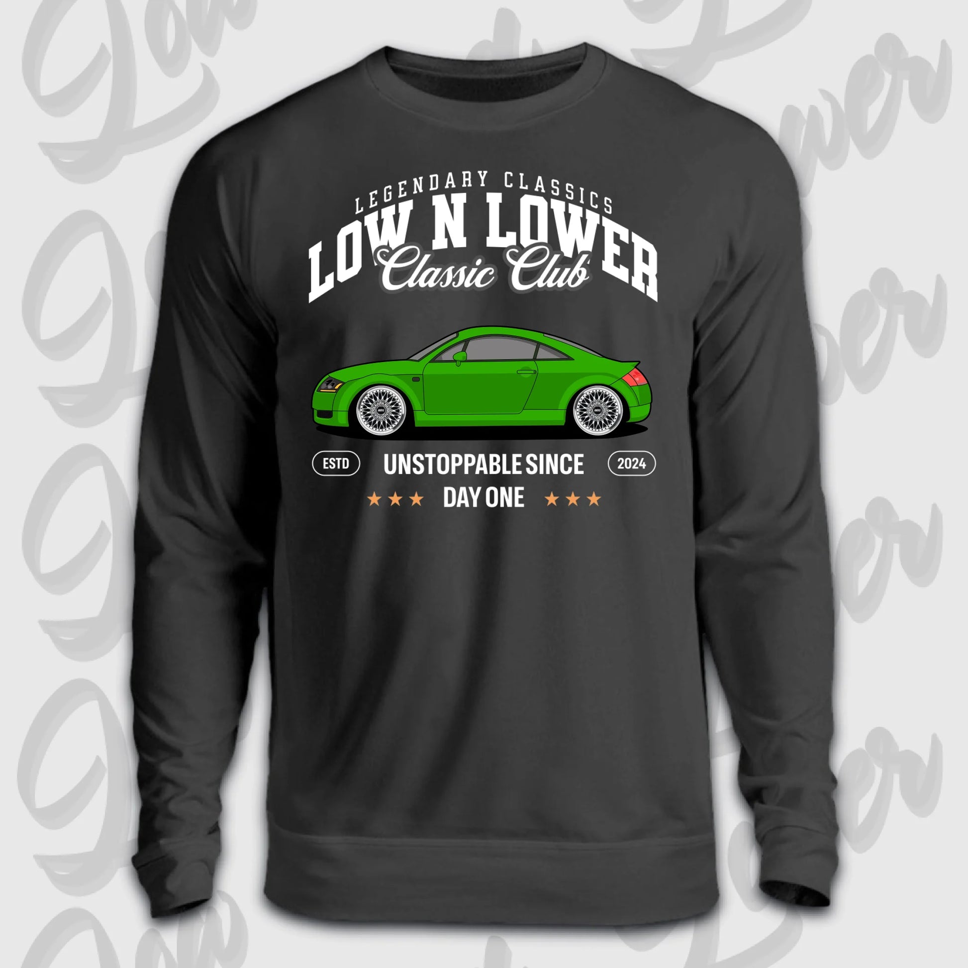 Sweater Front schwarz 