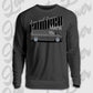 Sweater Front schwarz 