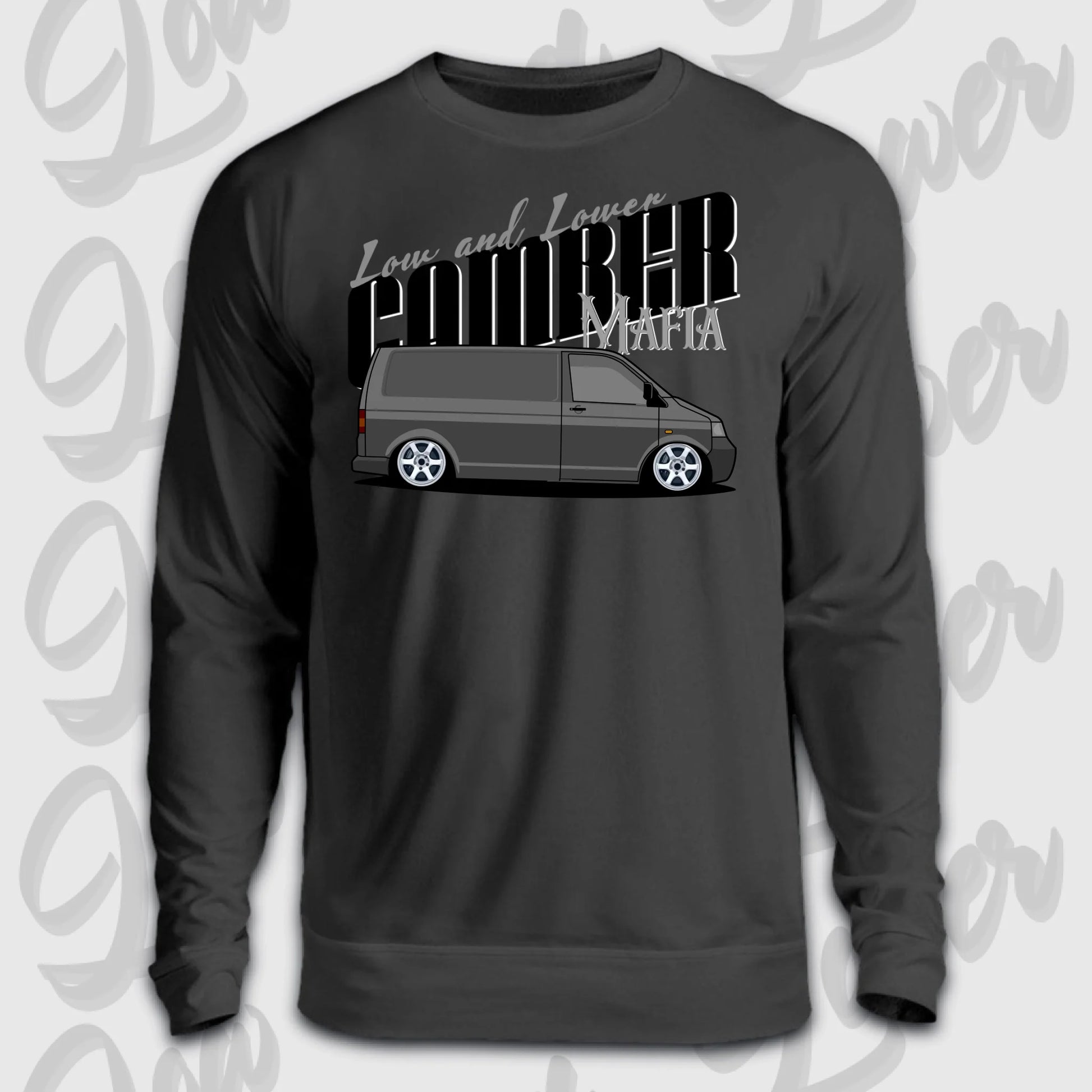 Sweater Front schwarz 