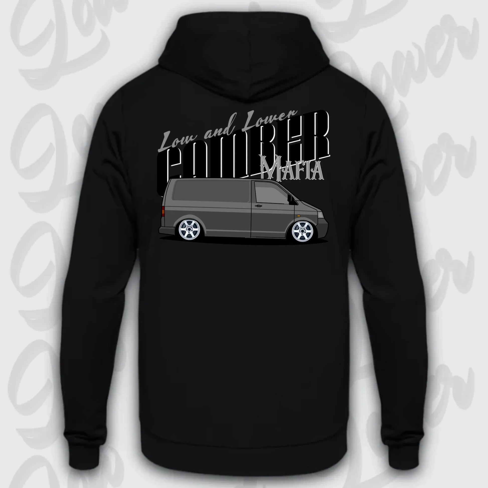 Mockup Stand hoodie teeinblue -      