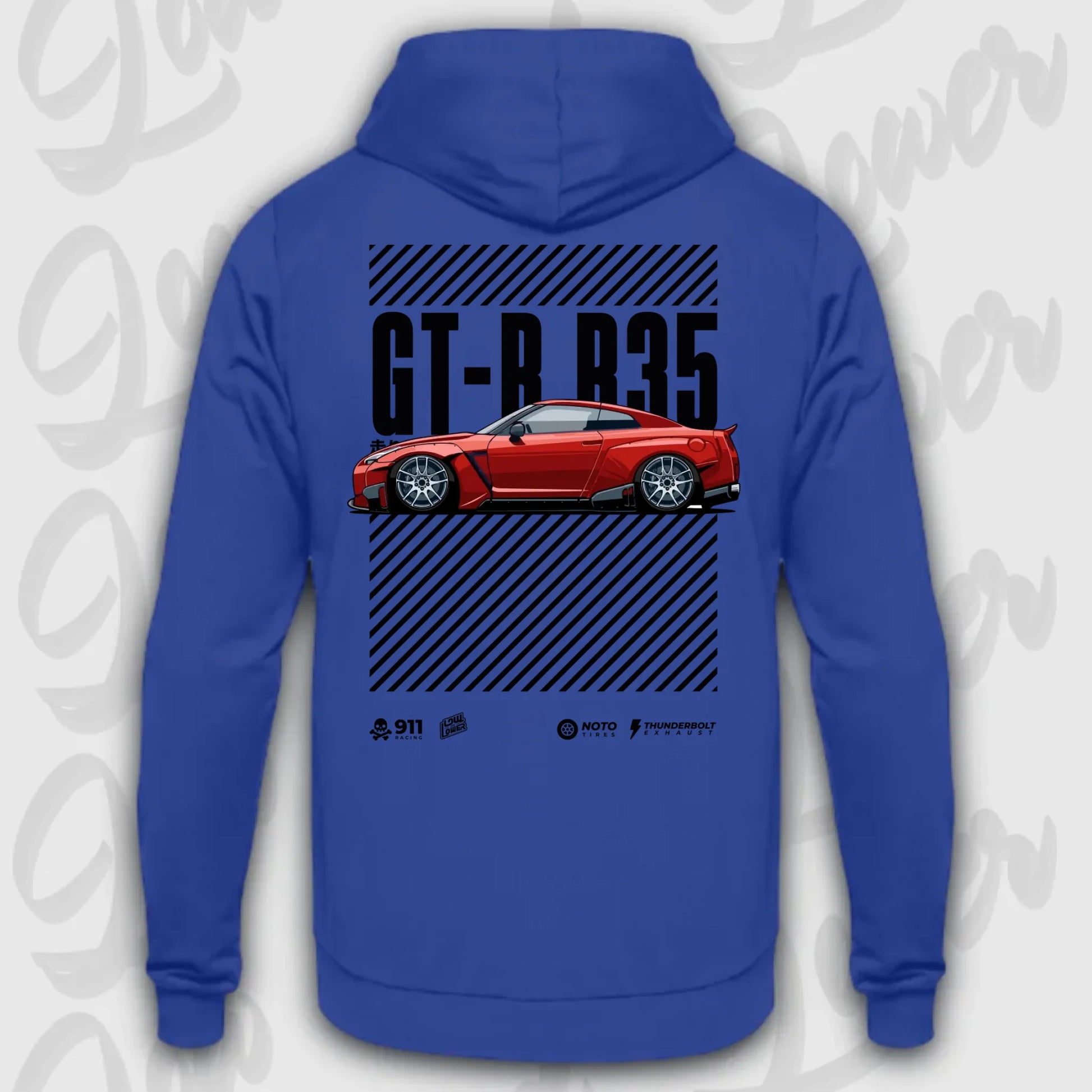 Mockup Stand hoodie teeinblue - shirt 5