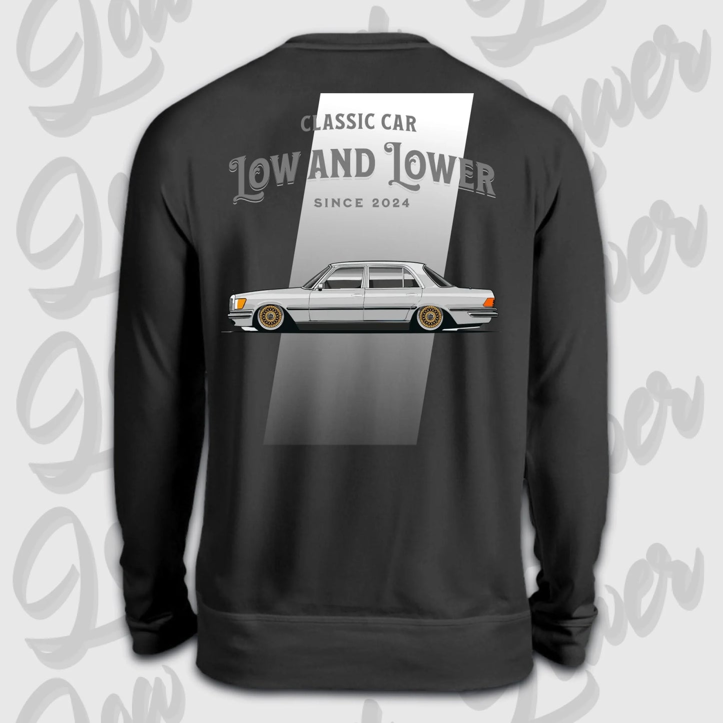 Sweater schwarz back
