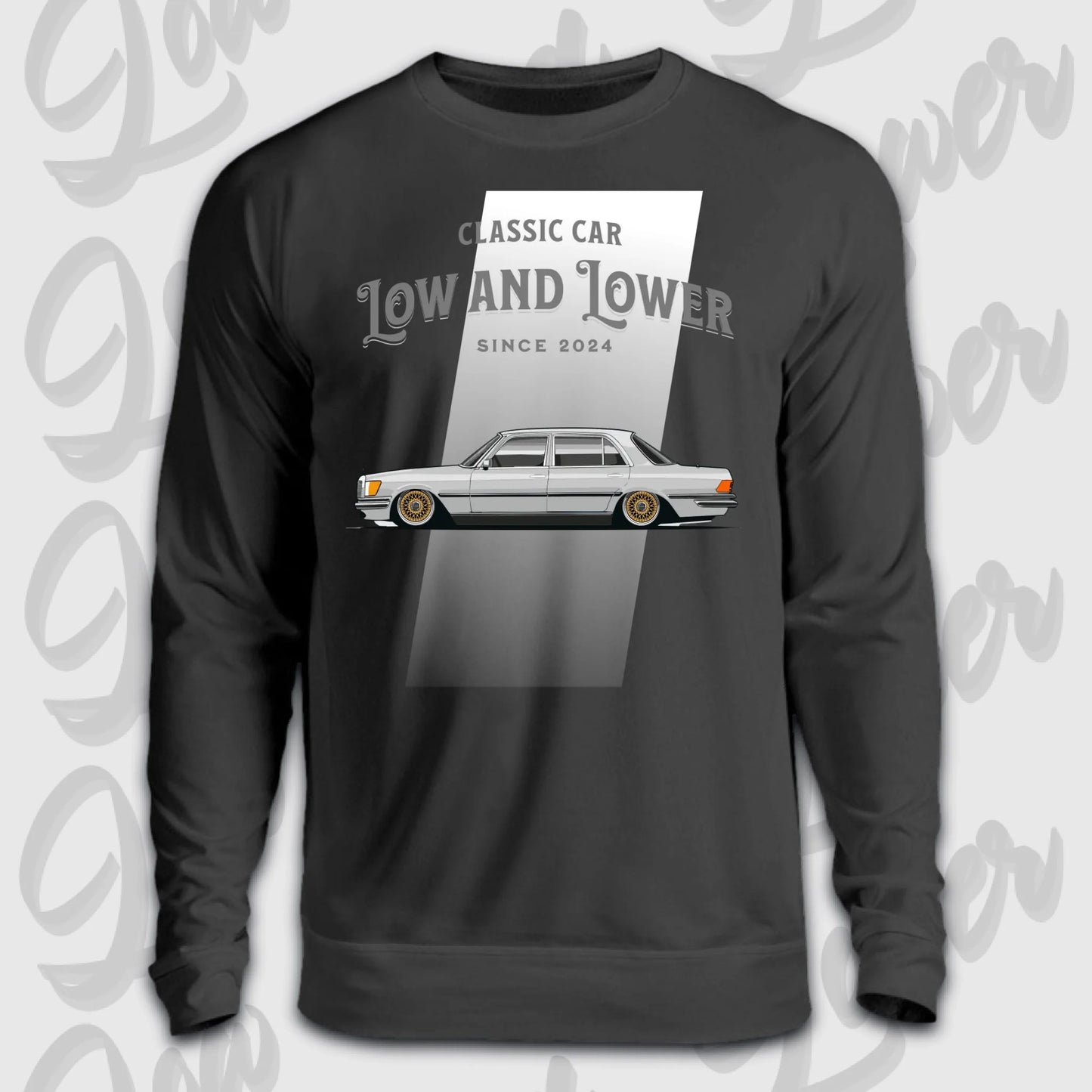Sweater Front schwarz 