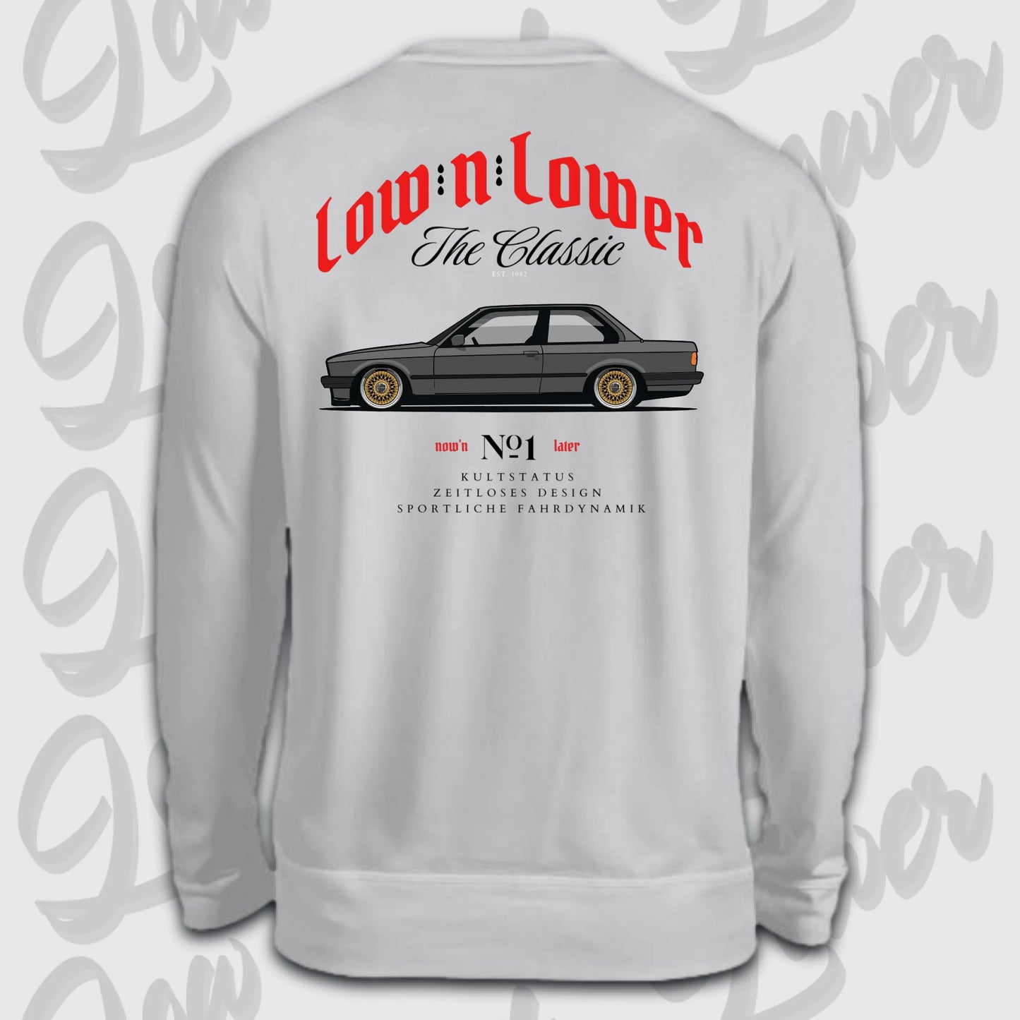 Swaeter back grau BMW e30