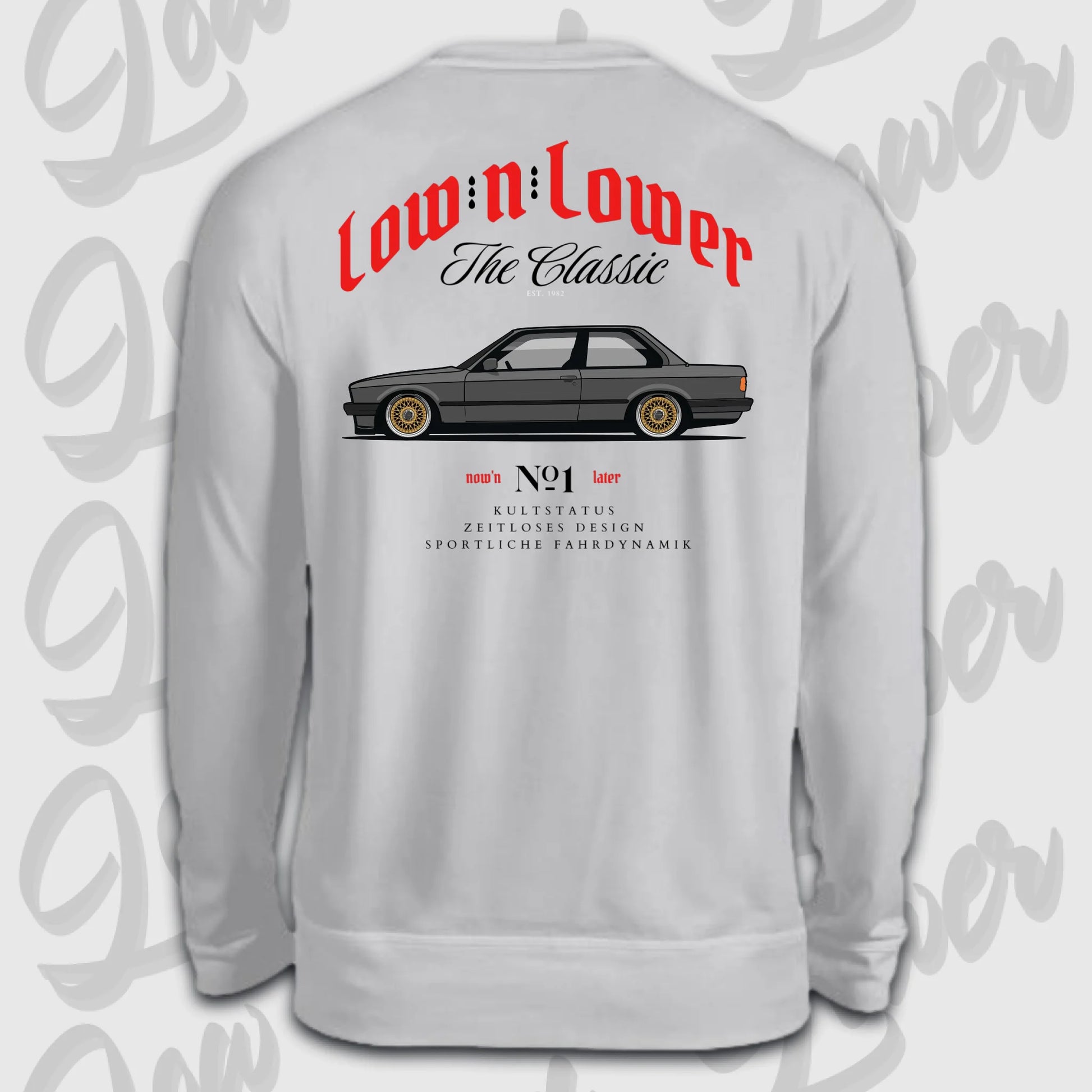 Swaeter back grau BMW e30