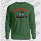 Sweater Front grün BMW e30