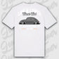 T-Shirt Tuning Cars, Personalisiert weiß Rückseite, VW, B