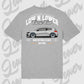 T-Shirt Tuning Cars, Personalisiert grau Rückseite, VW, B