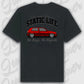 T-Shirt Personalisiert Schwarz, VW, BMW, Mercedes, Audi