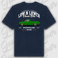 T-Shirt Personalisiert blau, VW, BMW, Mercedes, Audi