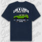 T-Shirt Personalisiert blau, VW, BMW, Mercedes, Audi