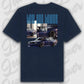 T-Shirt Personalisiert blau, VW, BMW, Mercedes, Audi