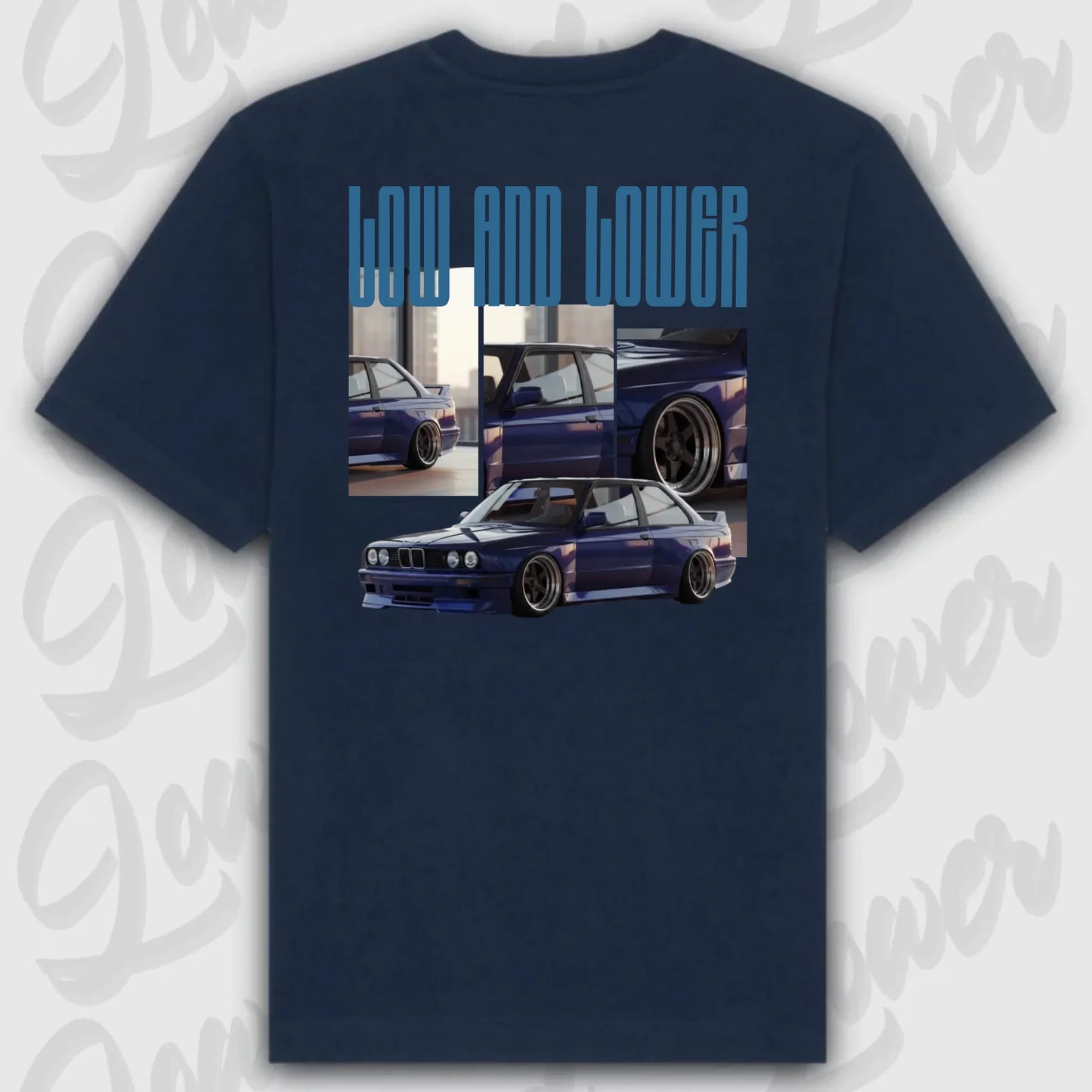 T-Shirt Personalisiert blau, VW, BMW, Mercedes, Audi
